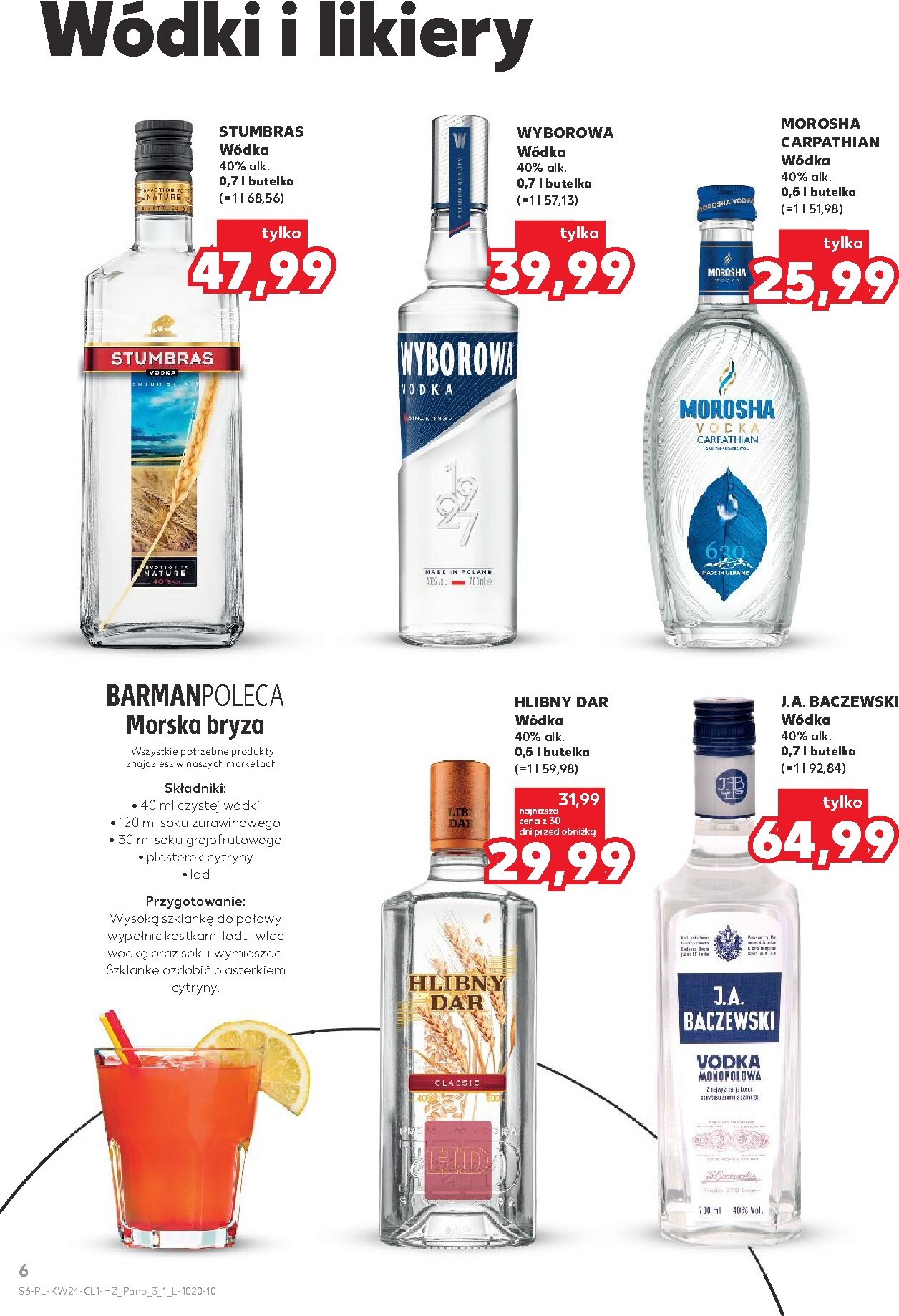 kaufland - Nowa gazetka Kaufland - Barek ważna od 11.06.2026 do 24.06.2026 - page: 6