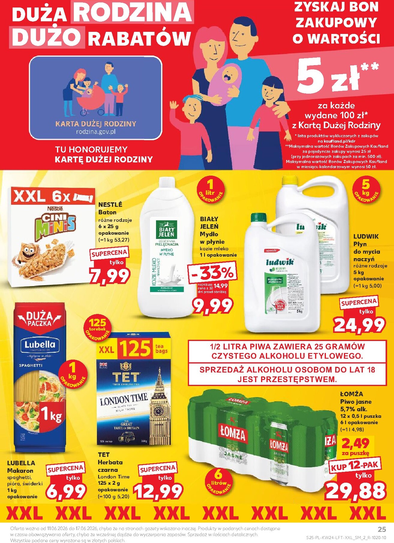 kaufland - Nowa gazetka Kaufland ważna od 11.06.2026 do 17.06.2026 - page: 25
