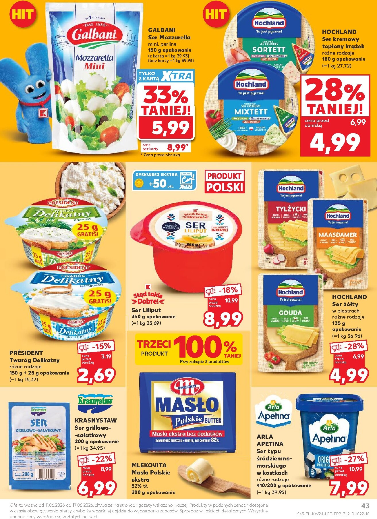 kaufland - Nowa gazetka Kaufland ważna od 11.06.2026 do 17.06.2026 - page: 43