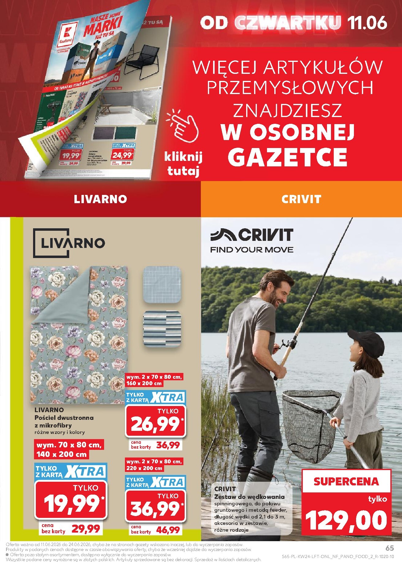 kaufland - Nowa gazetka Kaufland ważna od 11.06.2026 do 17.06.2026 - page: 65