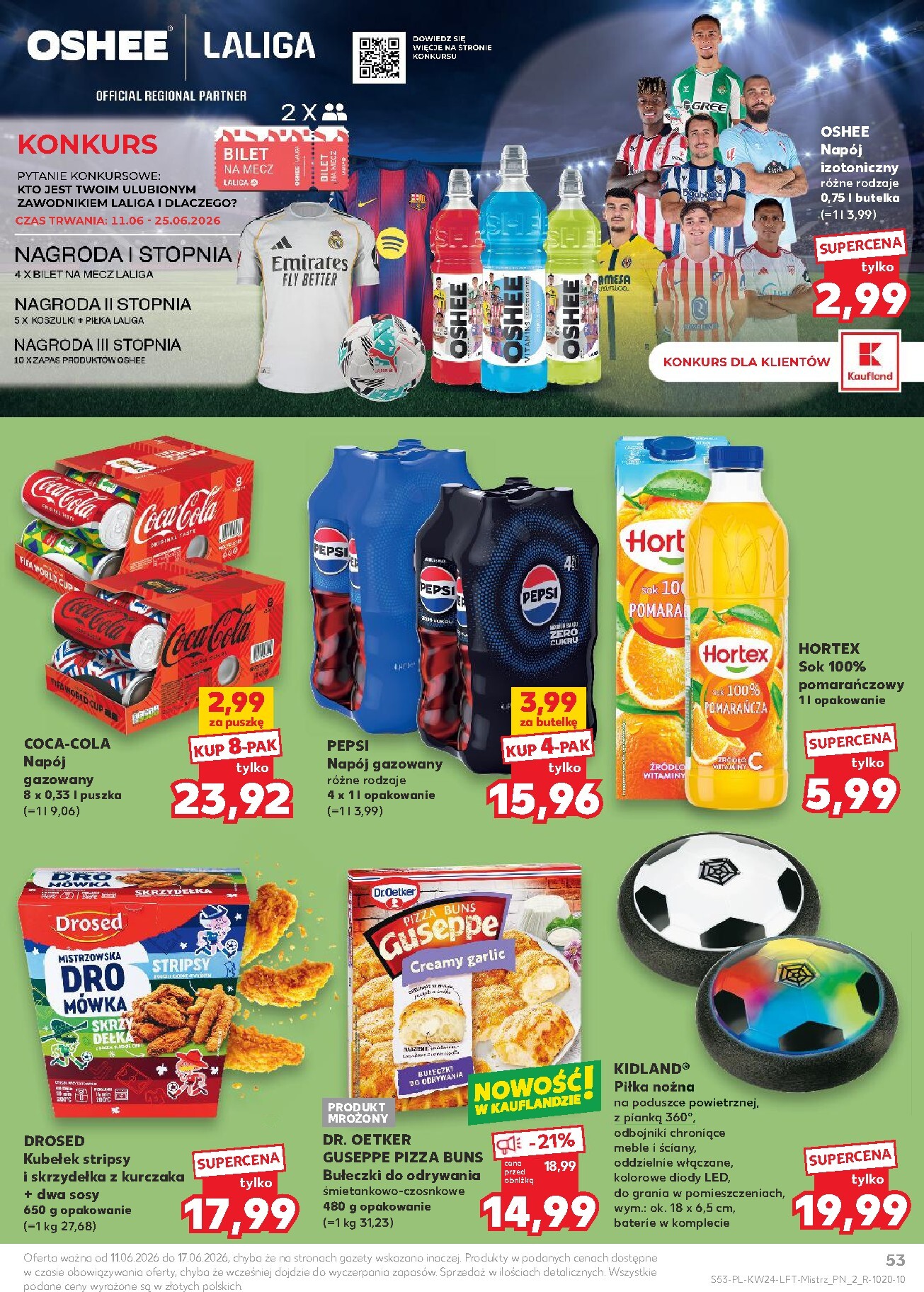 kaufland - Nowa gazetka Kaufland ważna od 11.06.2026 do 17.06.2026 - page: 53