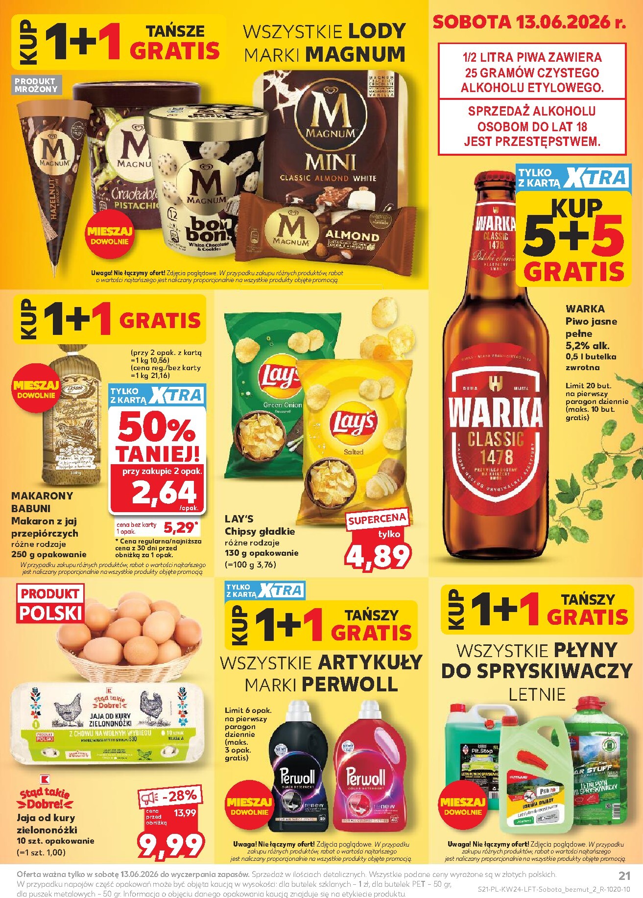 kaufland - Nowa gazetka Kaufland ważna od 11.06.2026 do 17.06.2026 - page: 21
