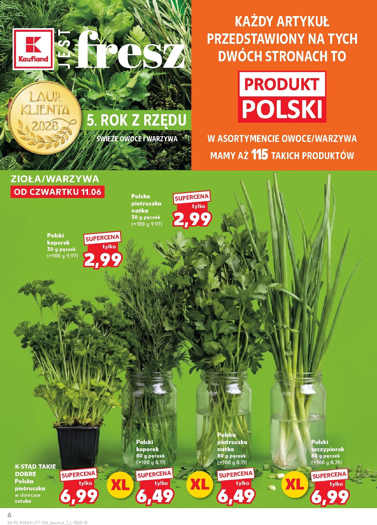 kaufland - Nowa gazetka Kaufland ważna od 11.06.2026 do 17.06.2026 - page: 6