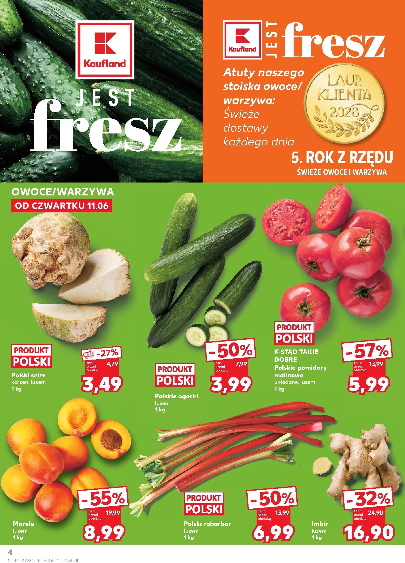 kaufland - Nowa gazetka Kaufland ważna od 11.06.2026 do 17.06.2026 - page: 4