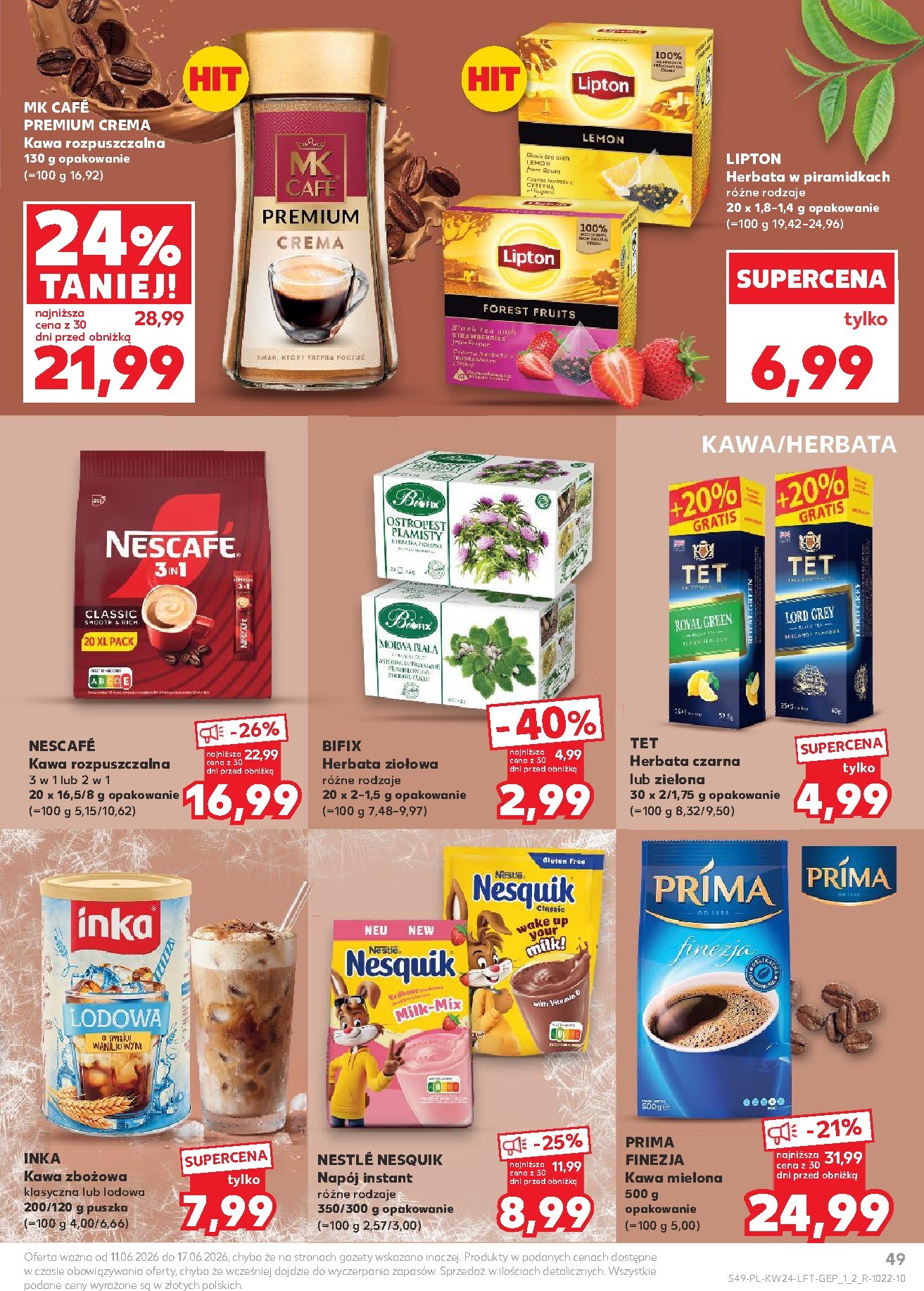kaufland - Nowa gazetka Kaufland ważna od 11.06.2026 do 17.06.2026 - page: 49