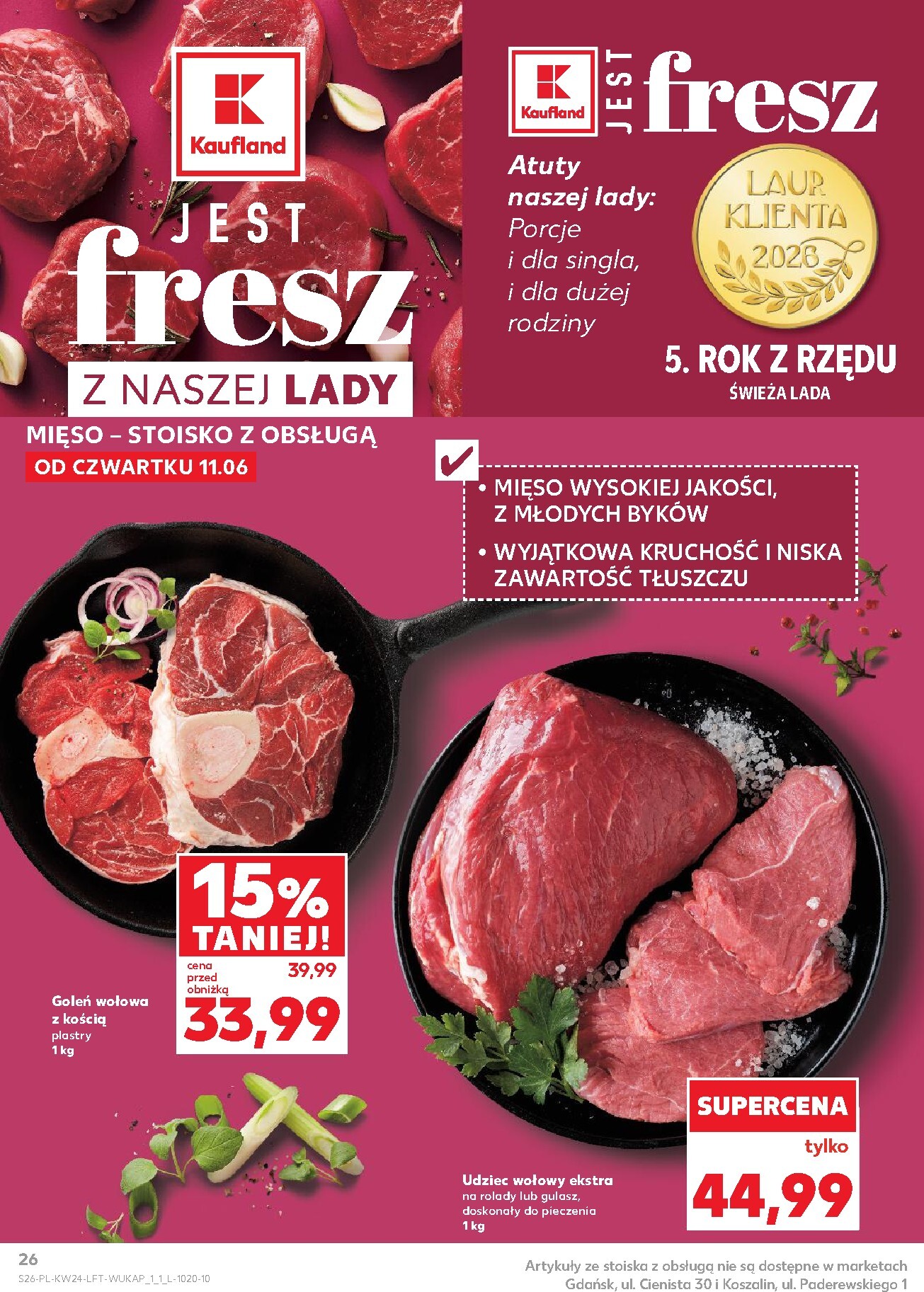 kaufland - Nowa gazetka Kaufland ważna od 11.06.2026 do 17.06.2026 - page: 26