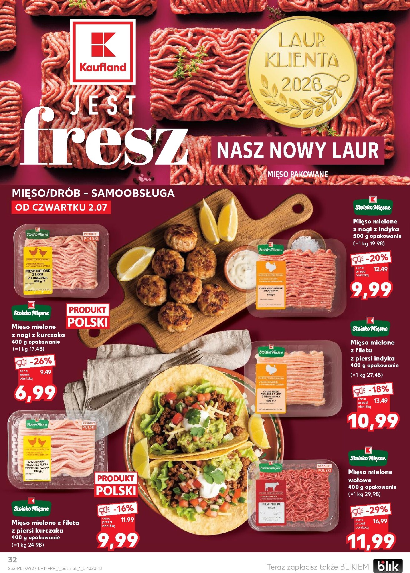 kaufland - Nowa gazetka Kaufland ważna od 02.07.2026 do 08.07.2026 - page: 32