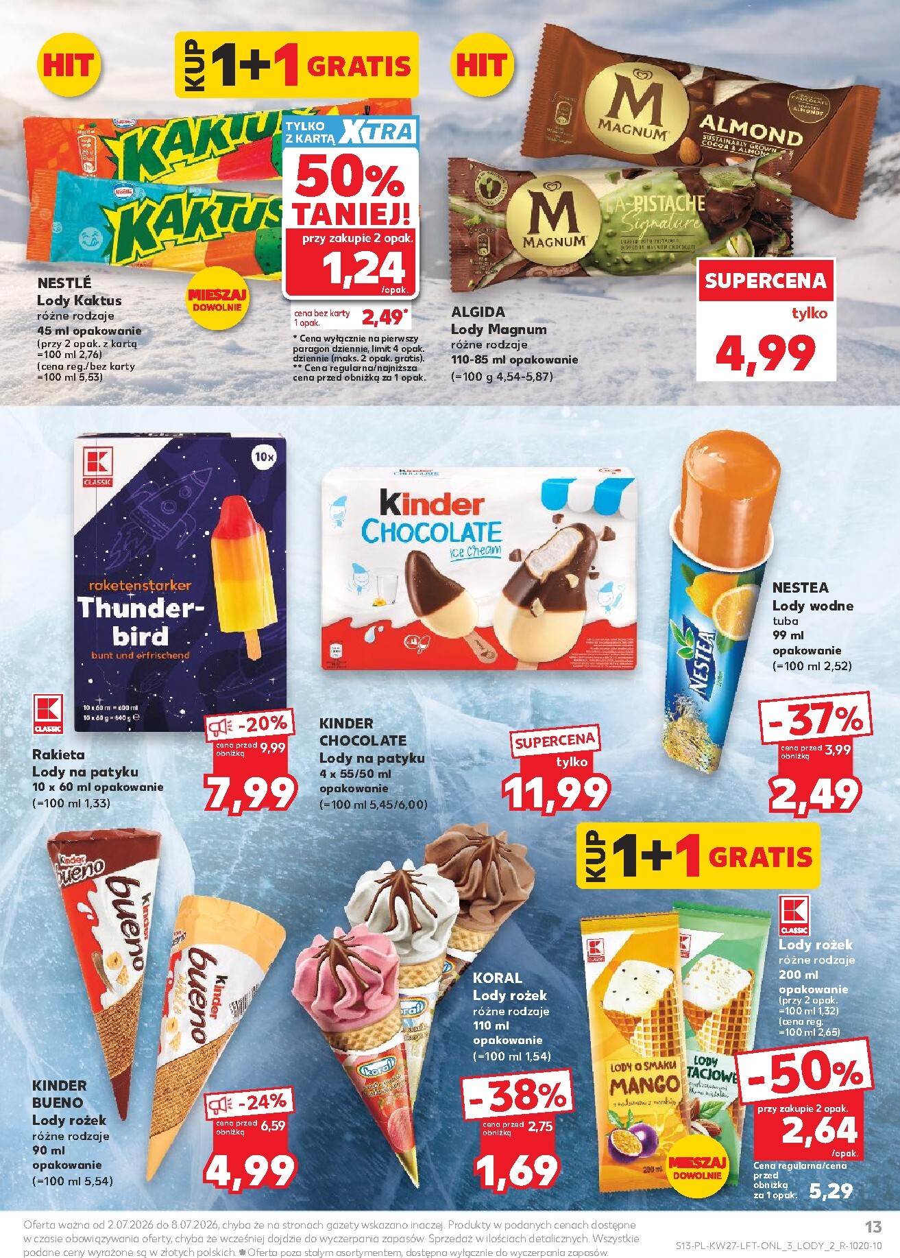 kaufland - Nowa gazetka Kaufland ważna od 02.07.2026 do 08.07.2026 - page: 13