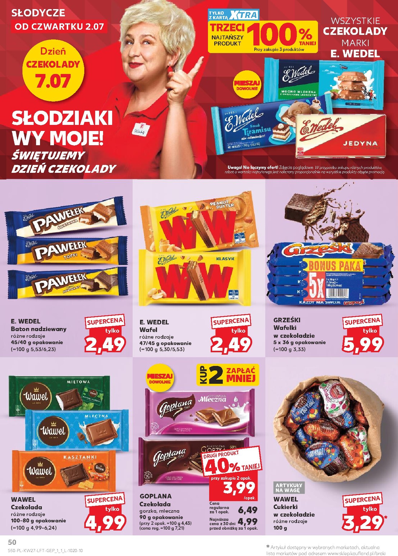 kaufland - Nowa gazetka Kaufland ważna od 02.07.2026 do 08.07.2026 - page: 50