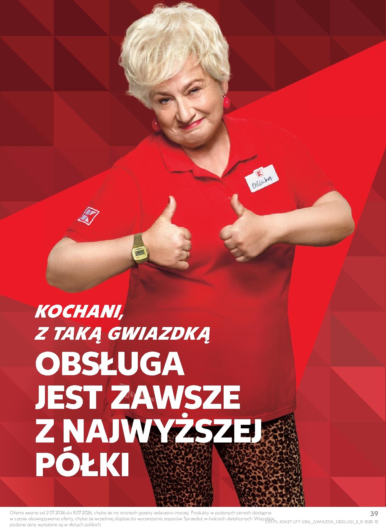kaufland - Nowa gazetka Kaufland ważna od 02.07.2026 do 08.07.2026 - page: 39