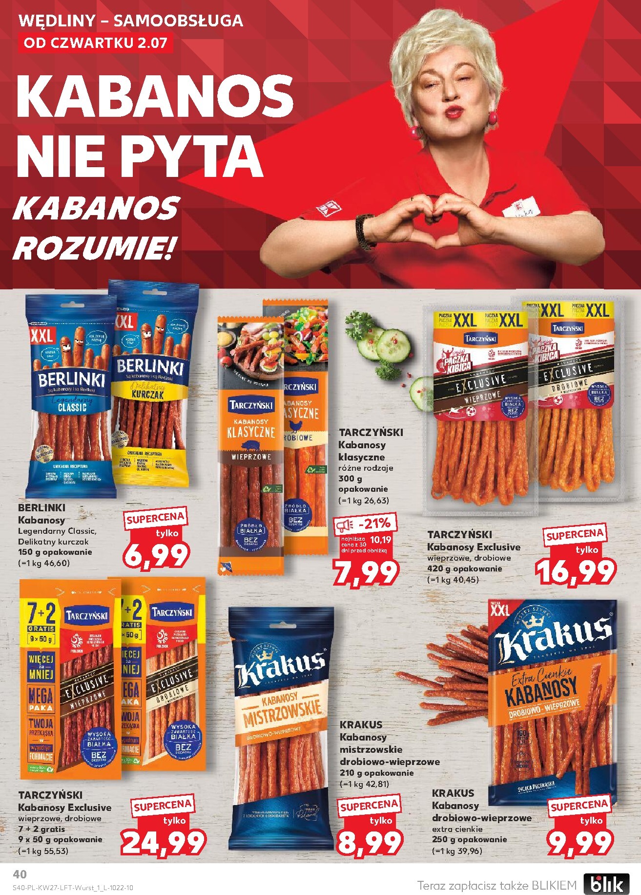 kaufland - Nowa gazetka Kaufland ważna od 02.07.2026 do 08.07.2026 - page: 40