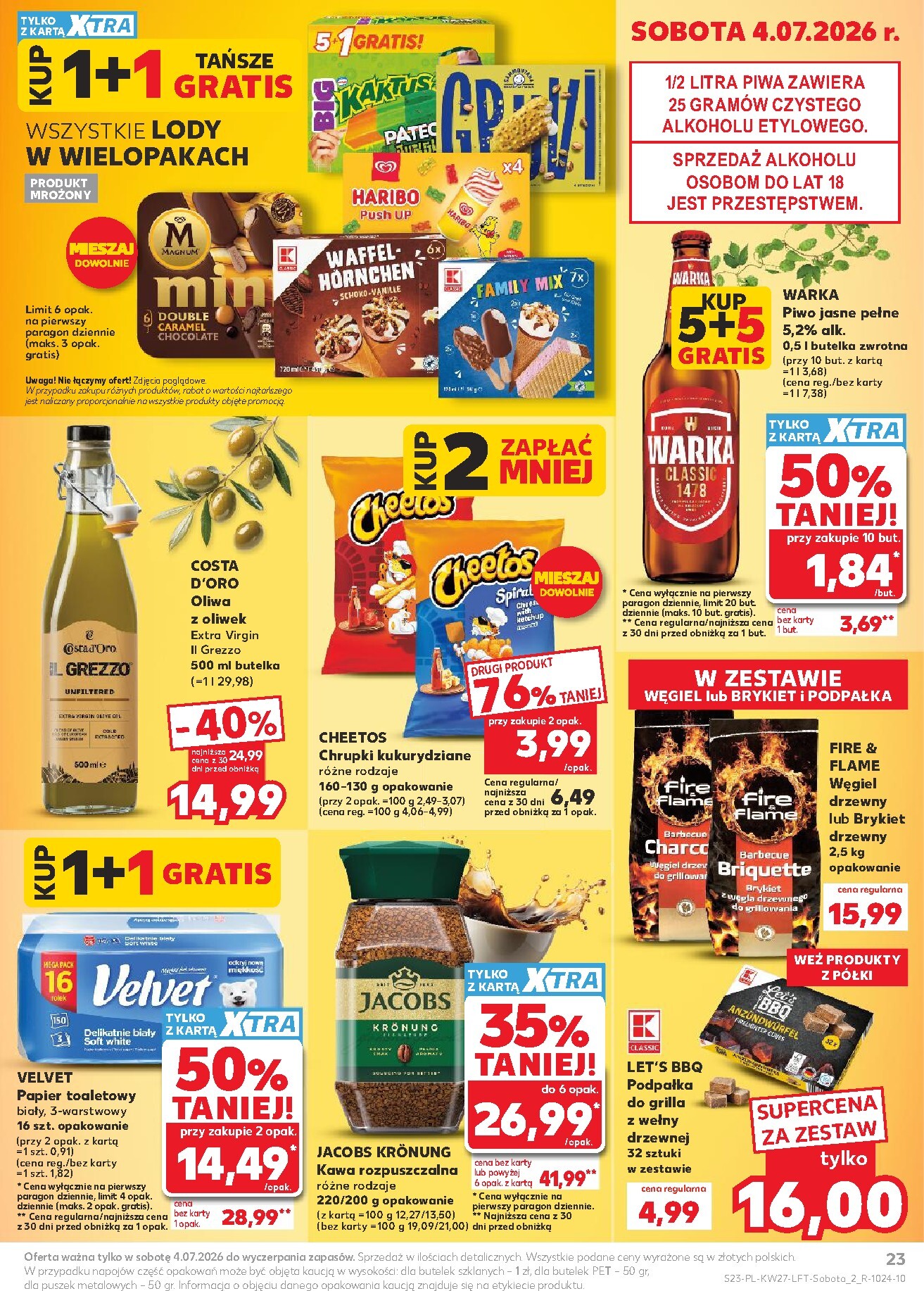 kaufland - Nowa gazetka Kaufland ważna od 02.07.2026 do 08.07.2026 - page: 23