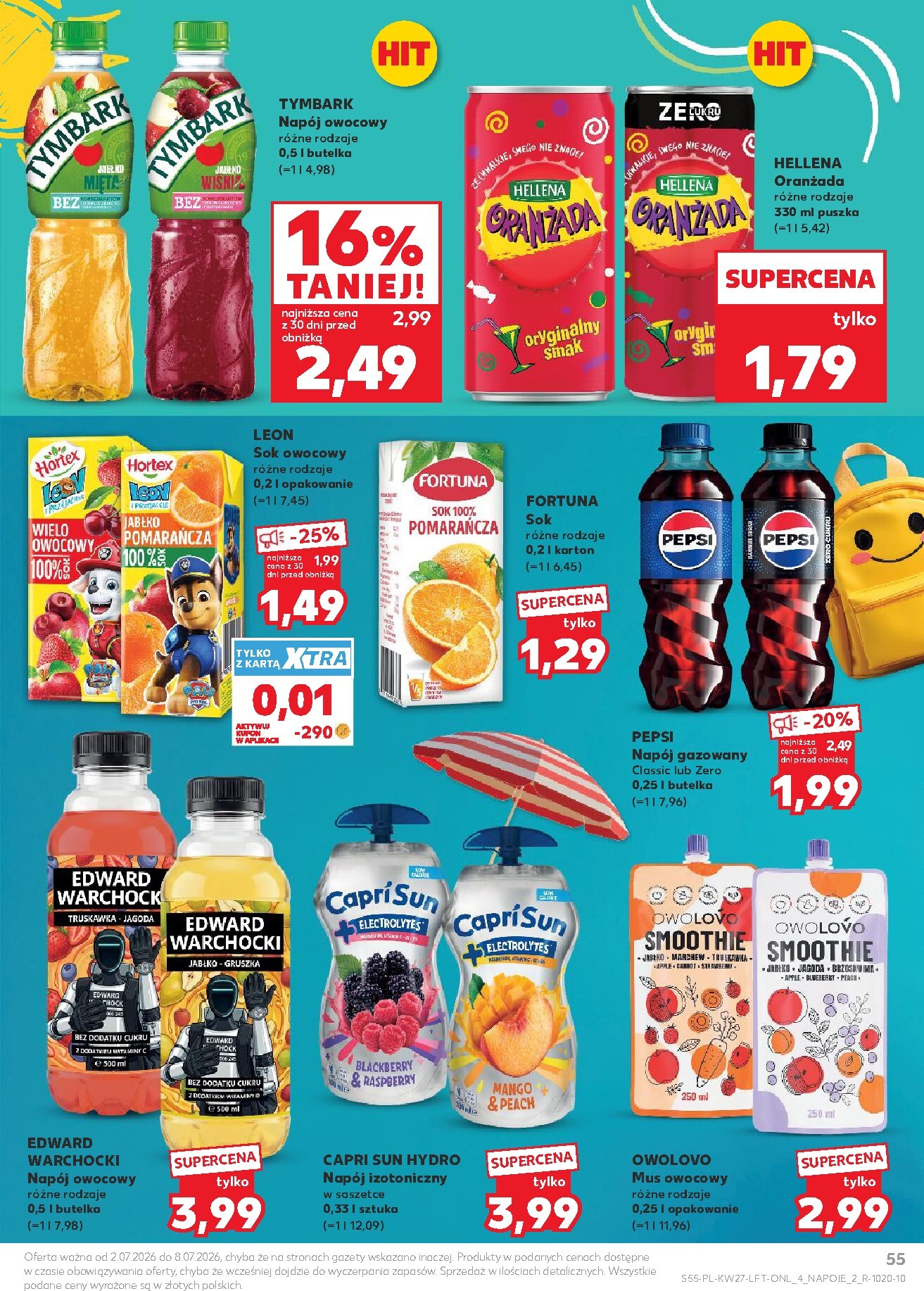kaufland - Nowa gazetka Kaufland ważna od 02.07.2026 do 08.07.2026 - page: 55