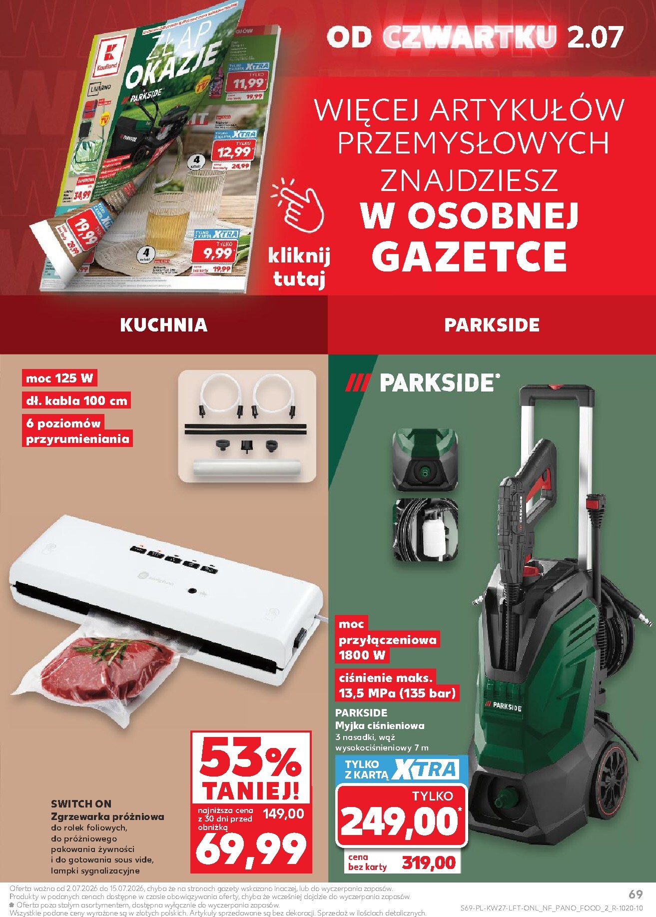 kaufland - Nowa gazetka Kaufland ważna od 02.07.2026 do 08.07.2026 - page: 69