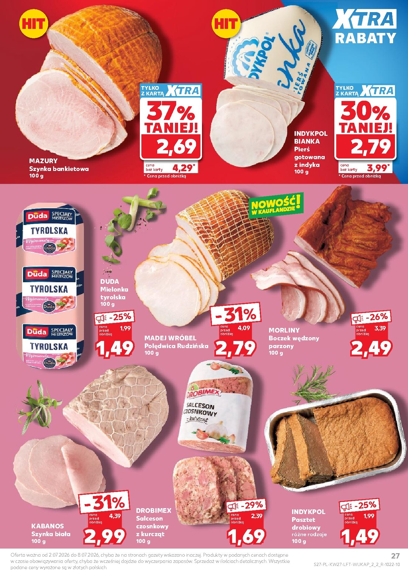 kaufland - Nowa gazetka Kaufland ważna od 02.07.2026 do 08.07.2026 - page: 27