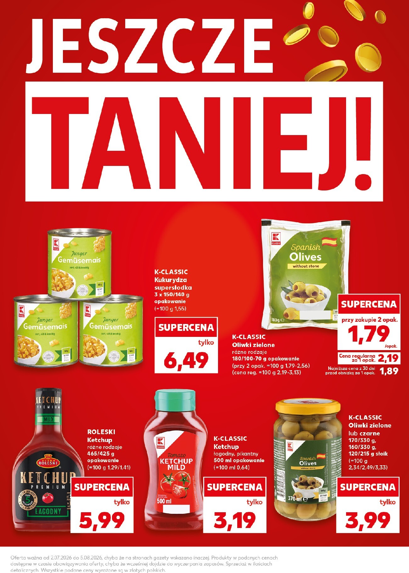 kaufland - Nowa gazetka Kaufland - Jeszcze Taniej ważna od 02.07.2026 do 05.08.2026 - page: 7