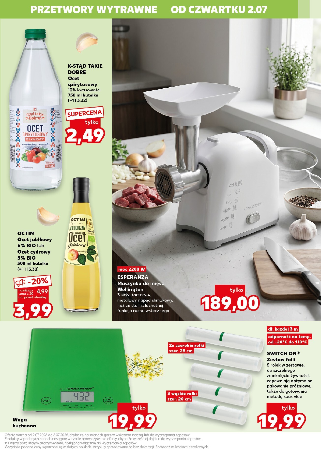 kaufland - Nowa gazetka Kaufland - Kochamy przetwory! ważna od 02.07.2026 do 08.07.2026 - page: 15