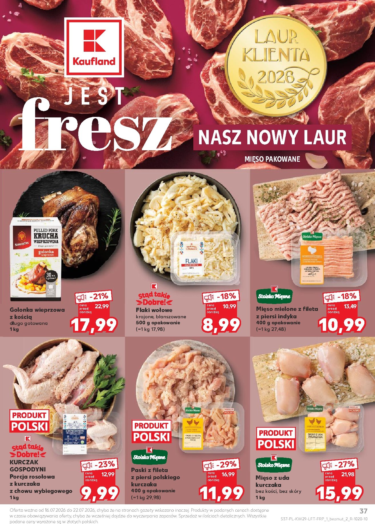kaufland - Nowa gazetka Kaufland ważna od 16.07.2026 do 22.07.2026 - page: 37