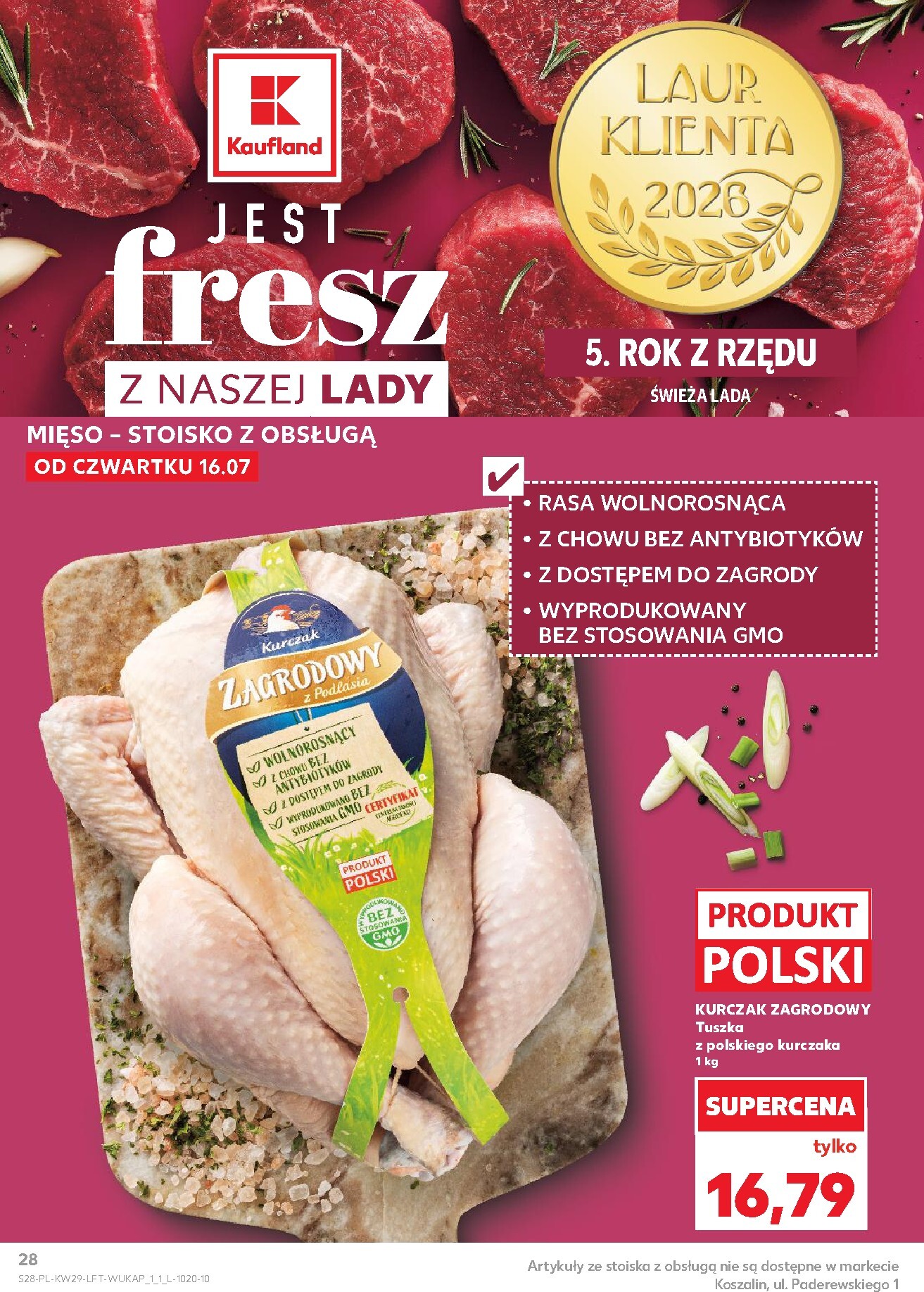 kaufland - Nowa gazetka Kaufland ważna od 16.07.2026 do 22.07.2026 - page: 28