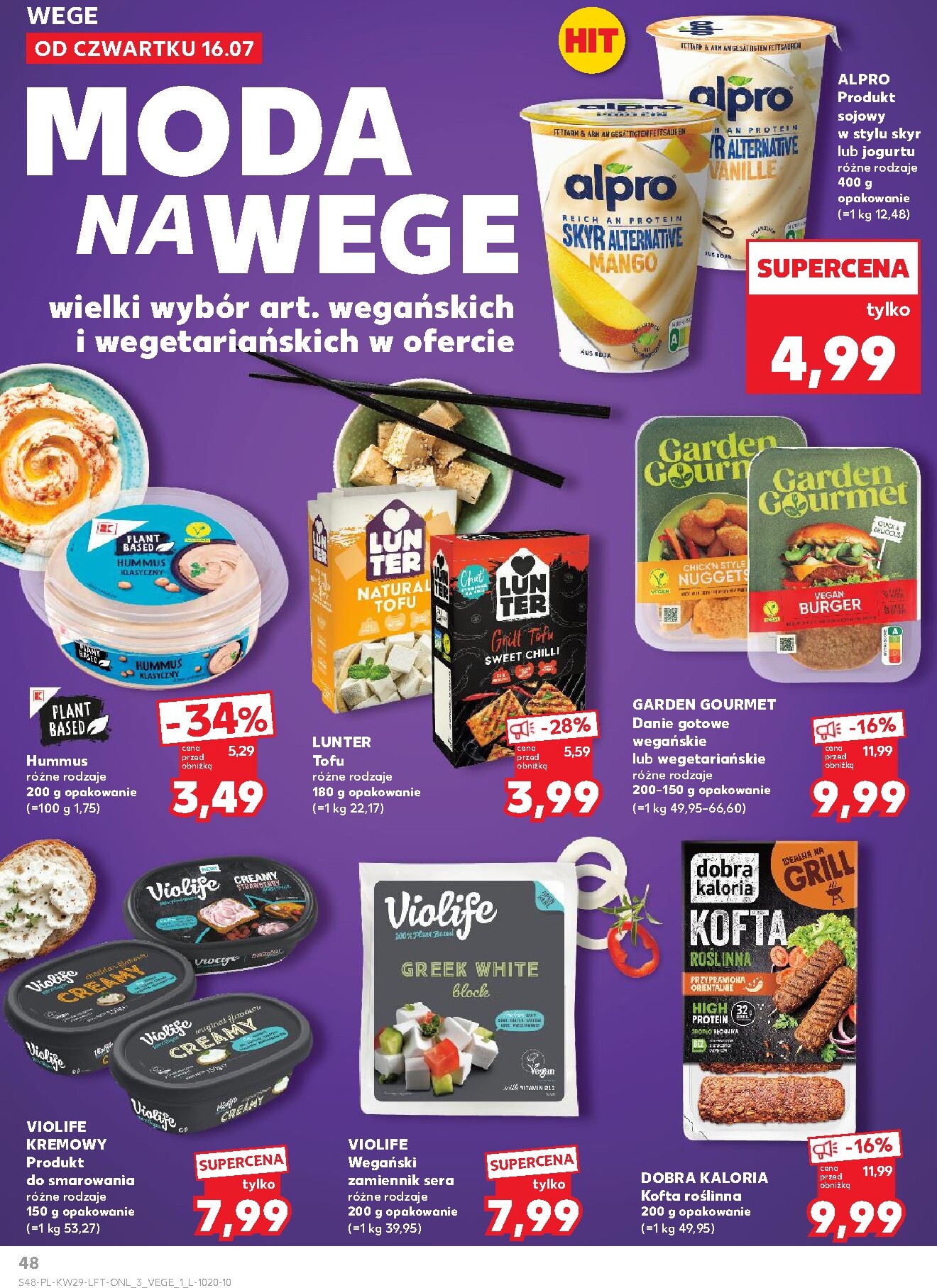 kaufland - Nowa gazetka Kaufland ważna od 16.07.2026 do 22.07.2026 - page: 48