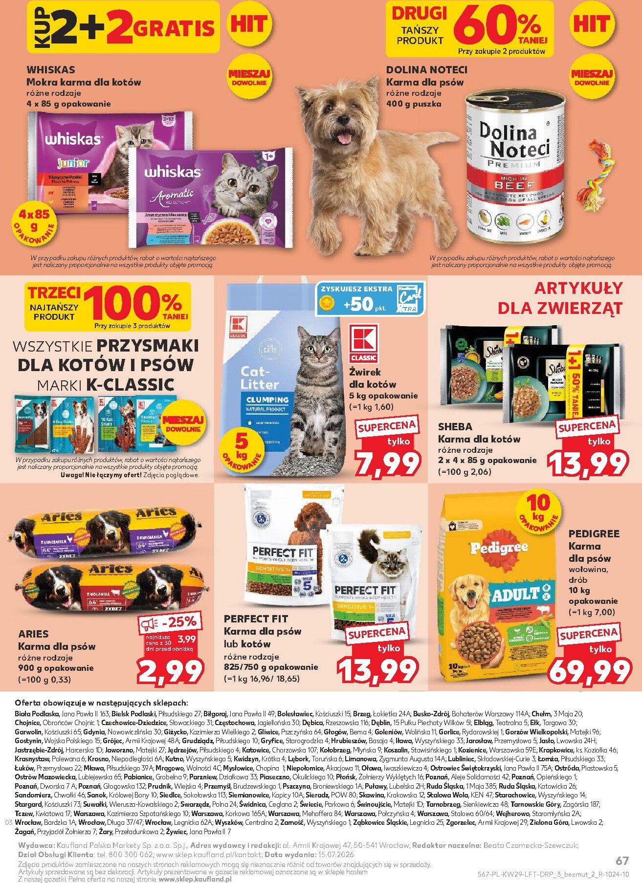 kaufland - Nowa gazetka Kaufland ważna od 16.07.2026 do 22.07.2026 - page: 67