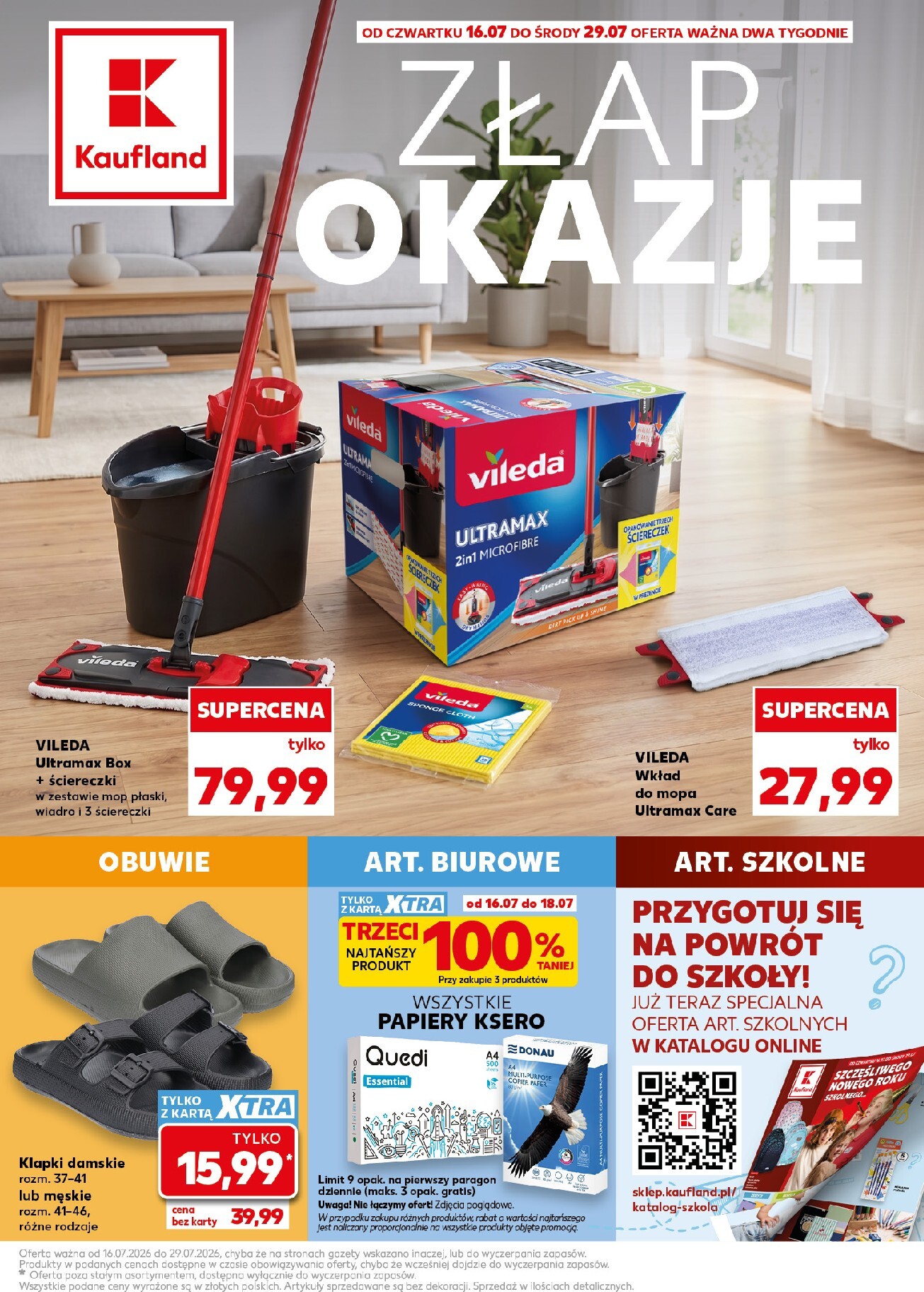 kaufland - Nowa gazetka Kaufland - Okazje ważna od 16.07.2026 do 29.07.2026