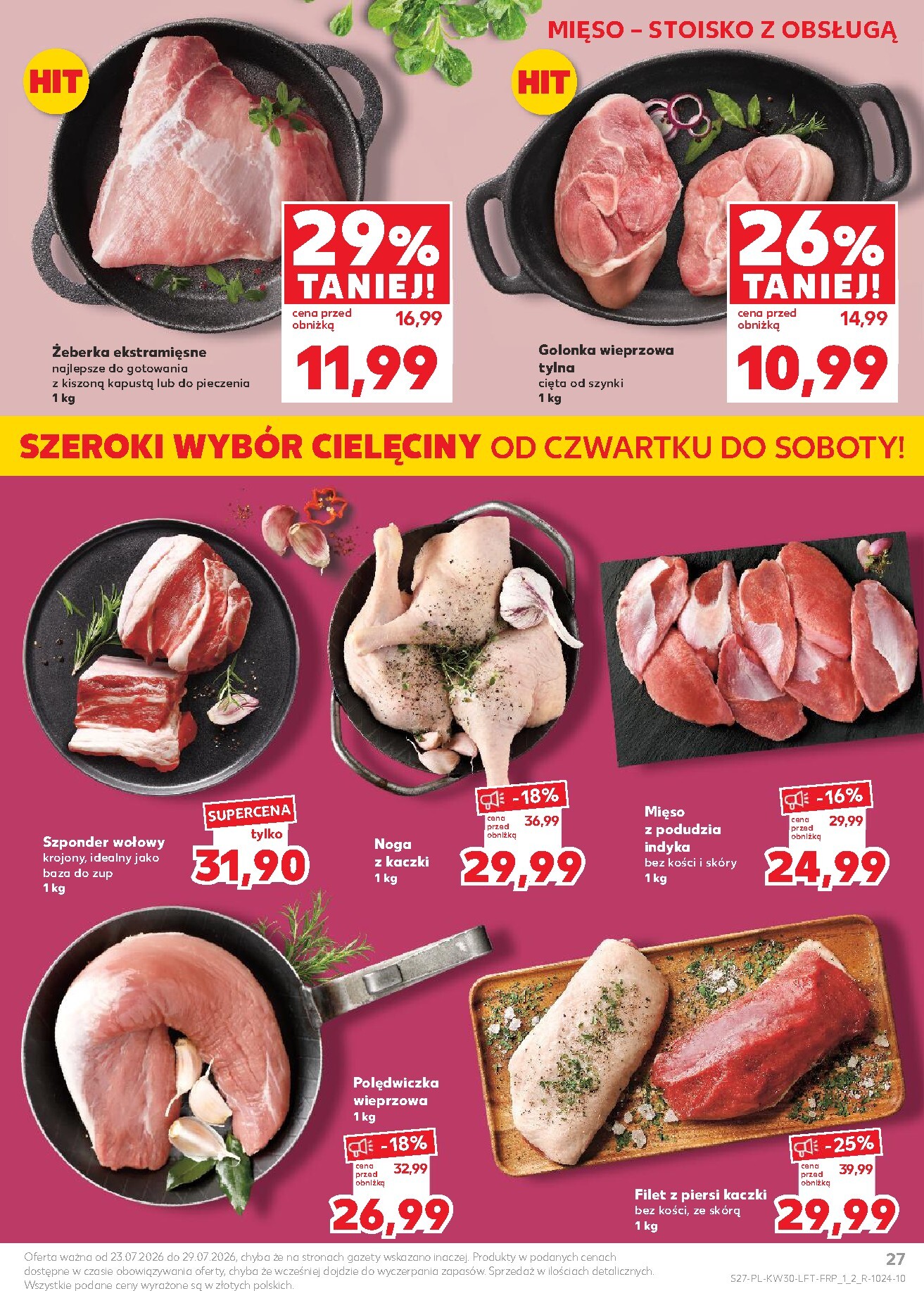 kaufland - Nowa gazetka Kaufland ważna od 23.07.2026 do 29.07.2026 - page: 27