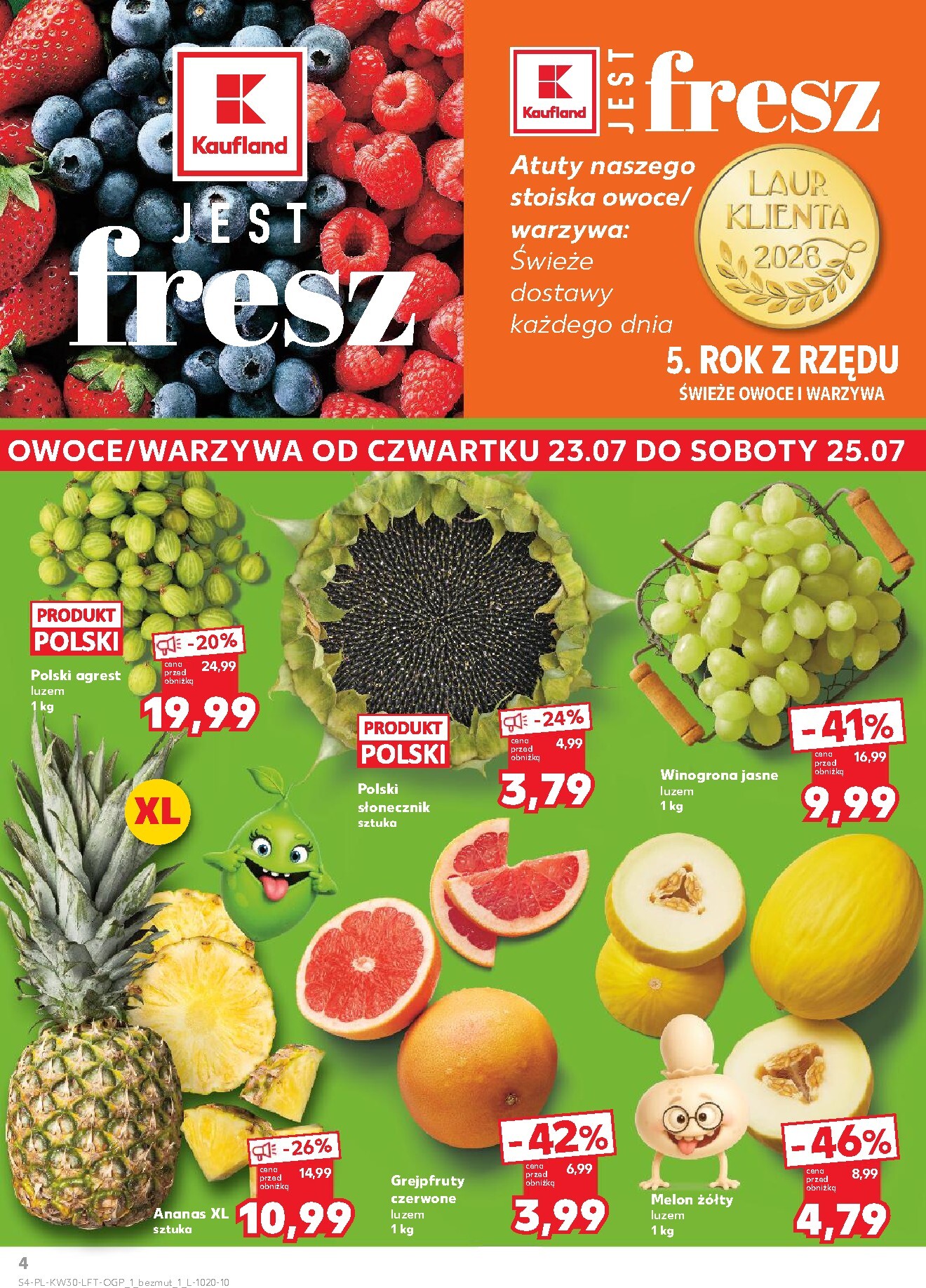 kaufland - Nowa gazetka Kaufland ważna od 23.07.2026 do 29.07.2026 - page: 4