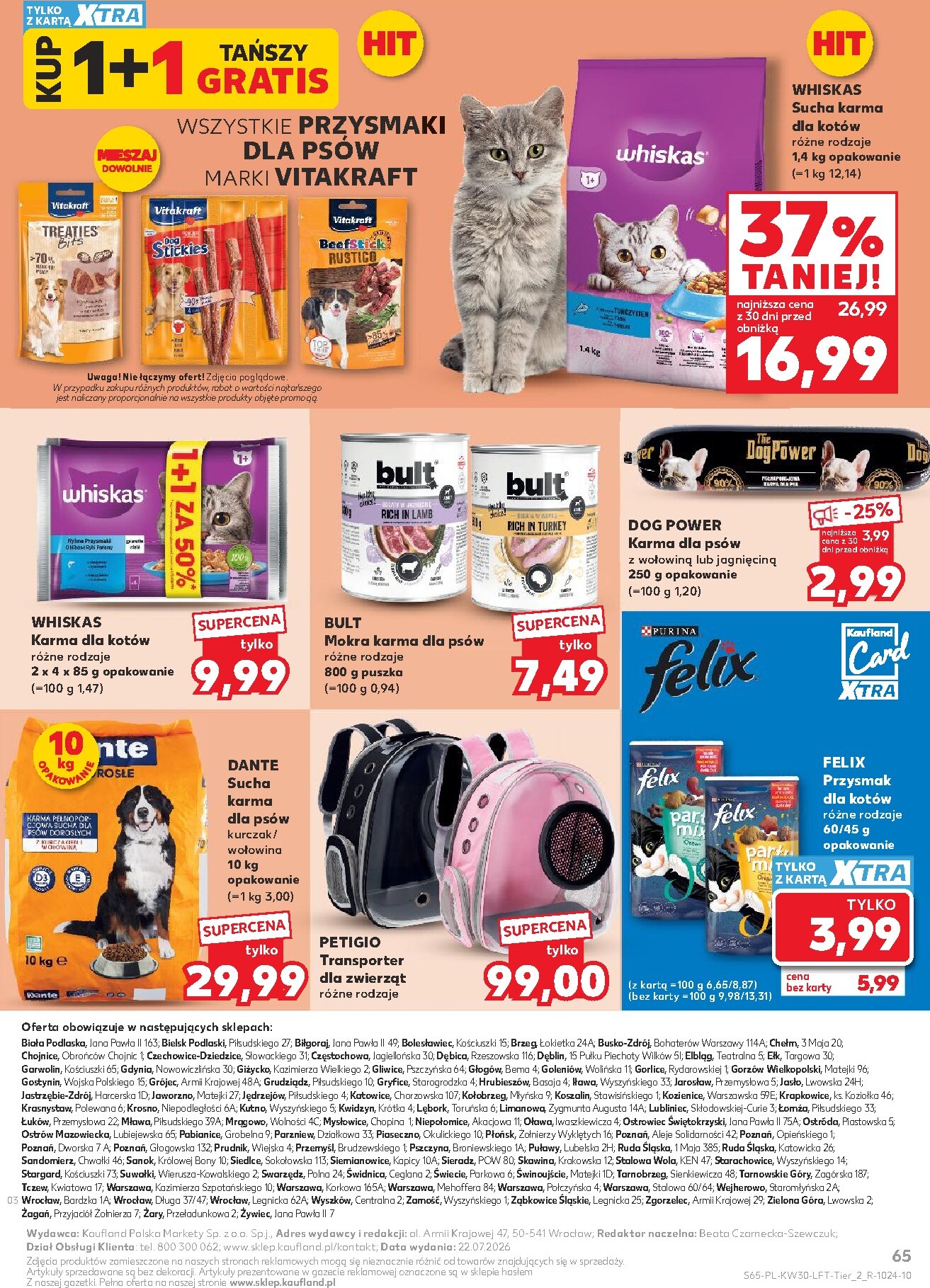 kaufland - Nowa gazetka Kaufland ważna od 23.07.2026 do 29.07.2026 - page: 65