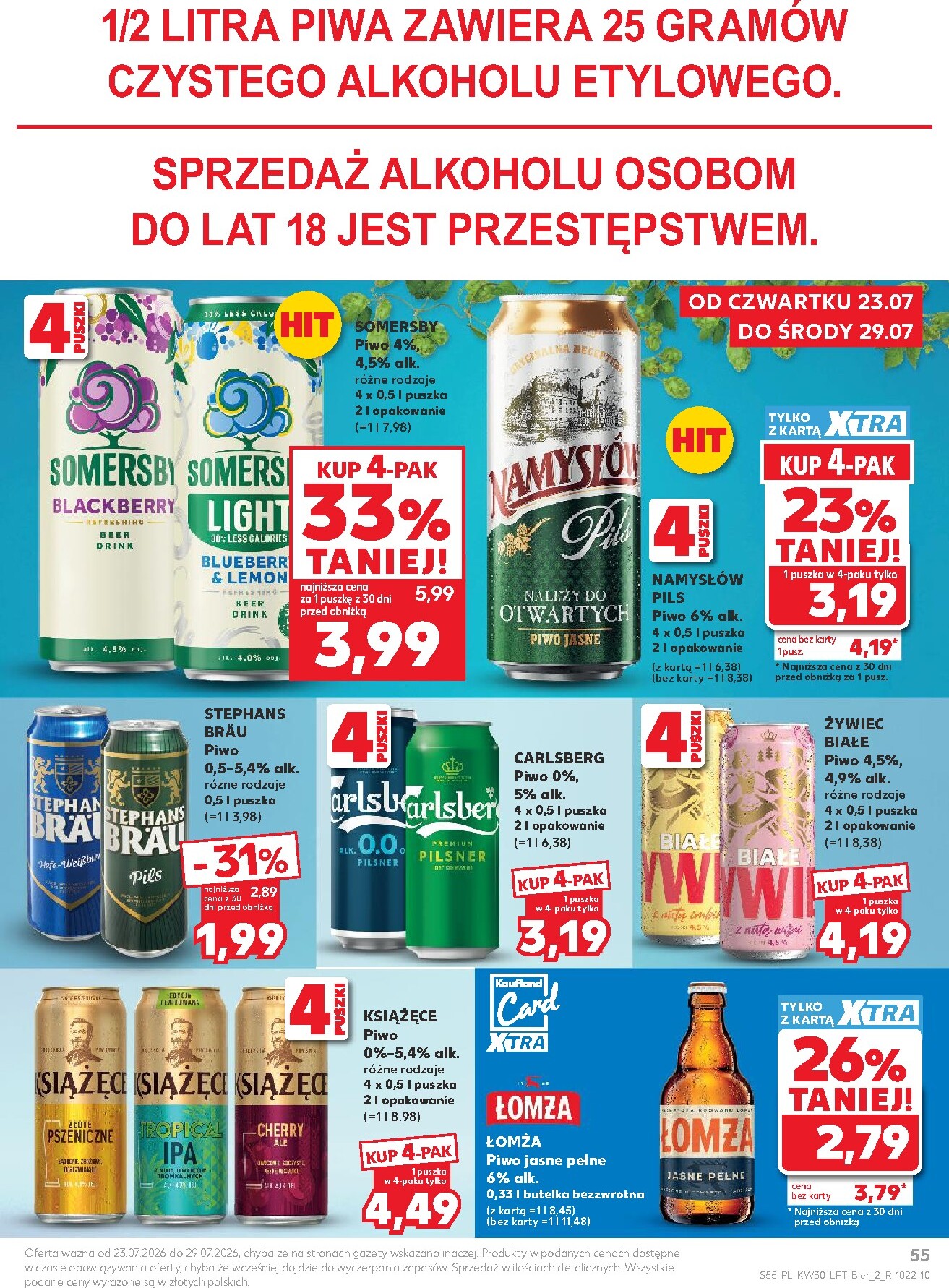 kaufland - Nowa gazetka Kaufland ważna od 23.07.2026 do 29.07.2026 - page: 55