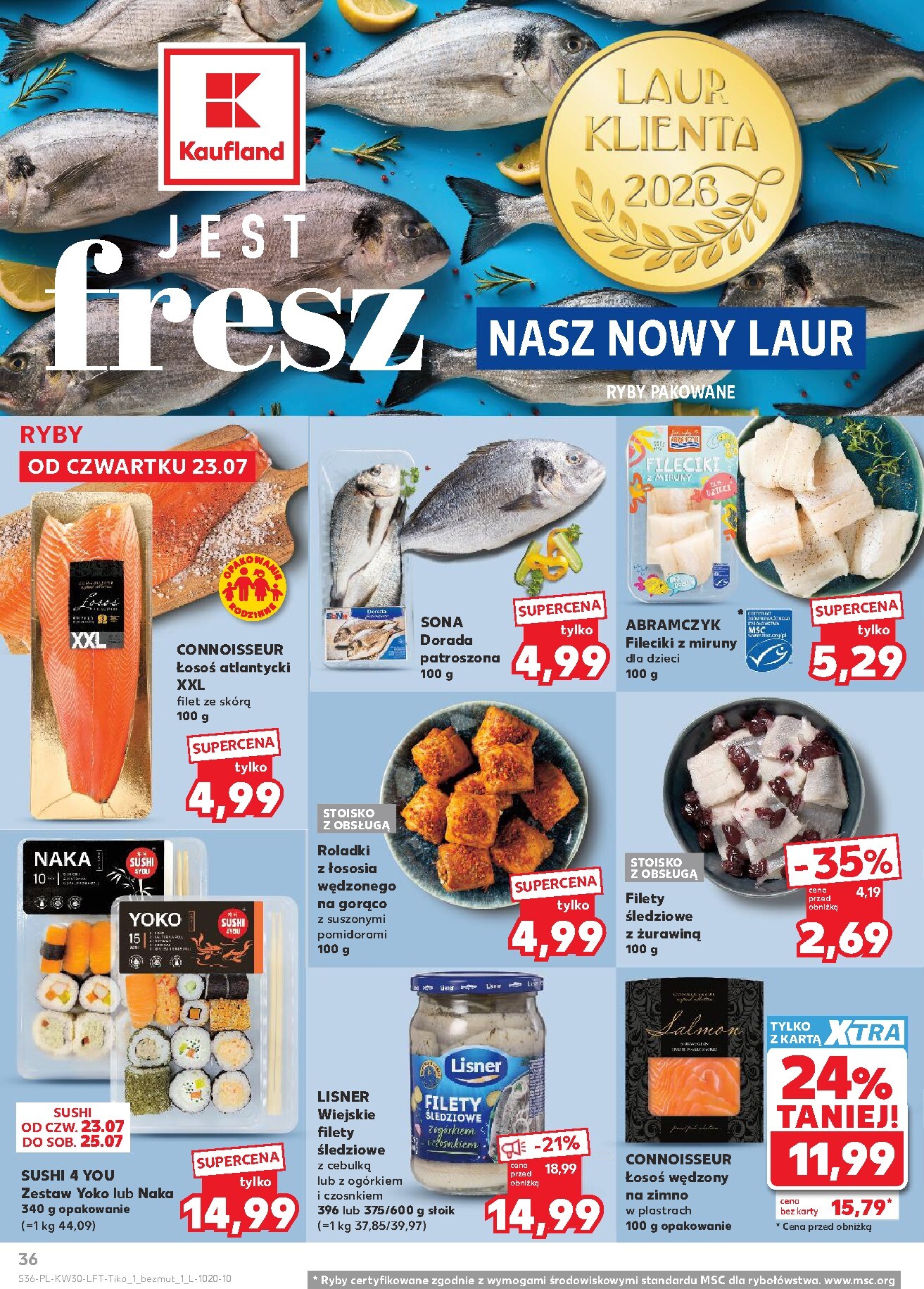 kaufland - Nowa gazetka Kaufland ważna od 23.07.2026 do 29.07.2026 - page: 36