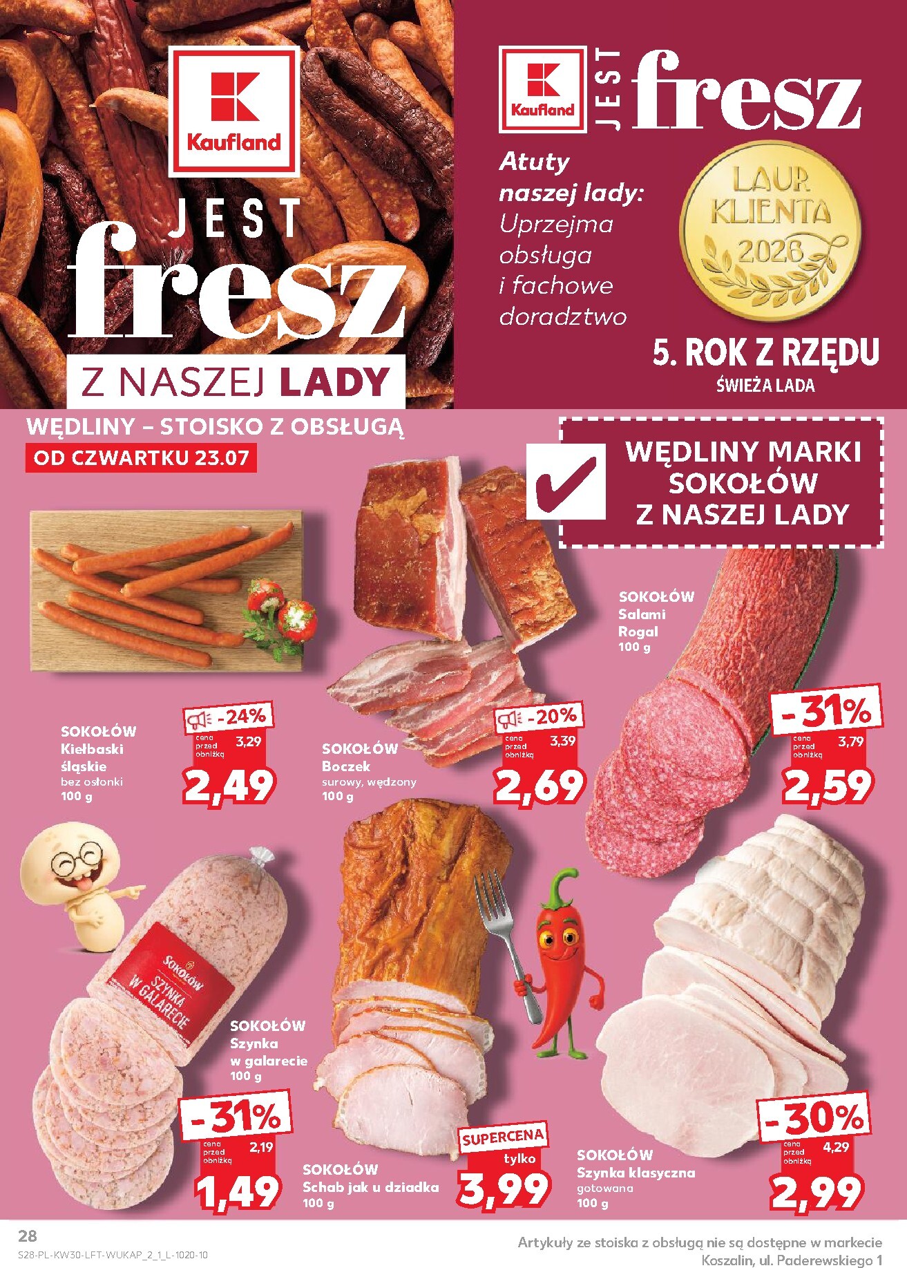 kaufland - Nowa gazetka Kaufland ważna od 23.07.2026 do 29.07.2026 - page: 28