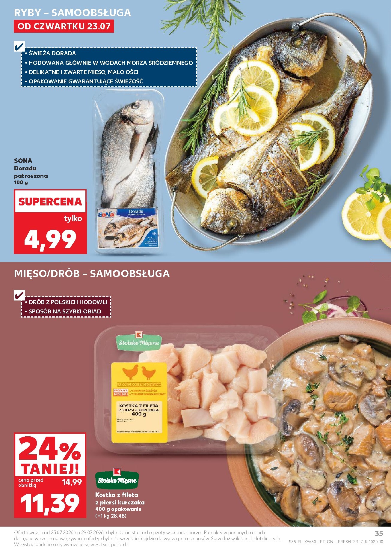 kaufland - Nowa gazetka Kaufland ważna od 23.07.2026 do 29.07.2026 - page: 35