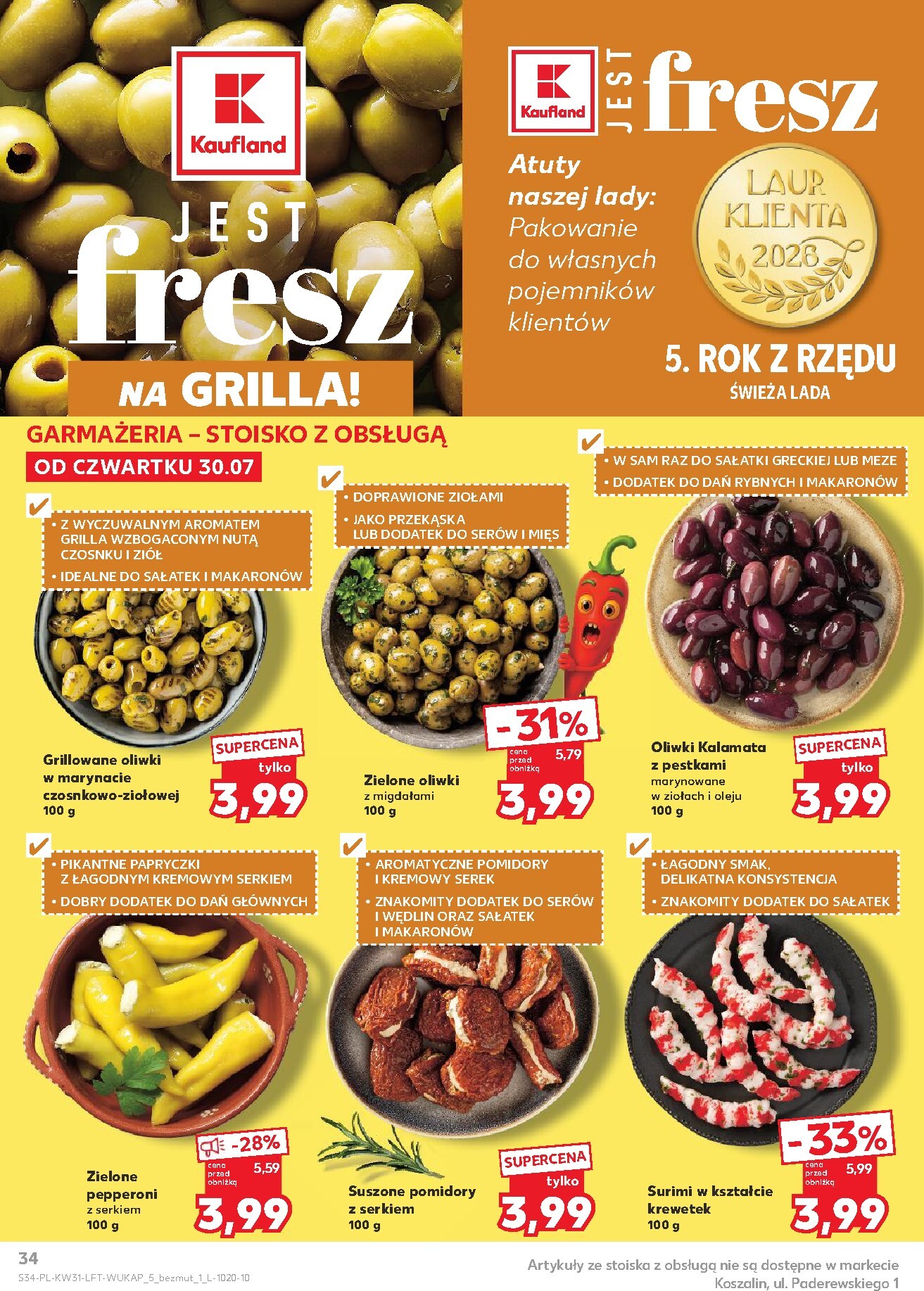 kaufland - Nowa gazetka Kaufland ważna od 30.07.2026 do 05.08.2026 - page: 34