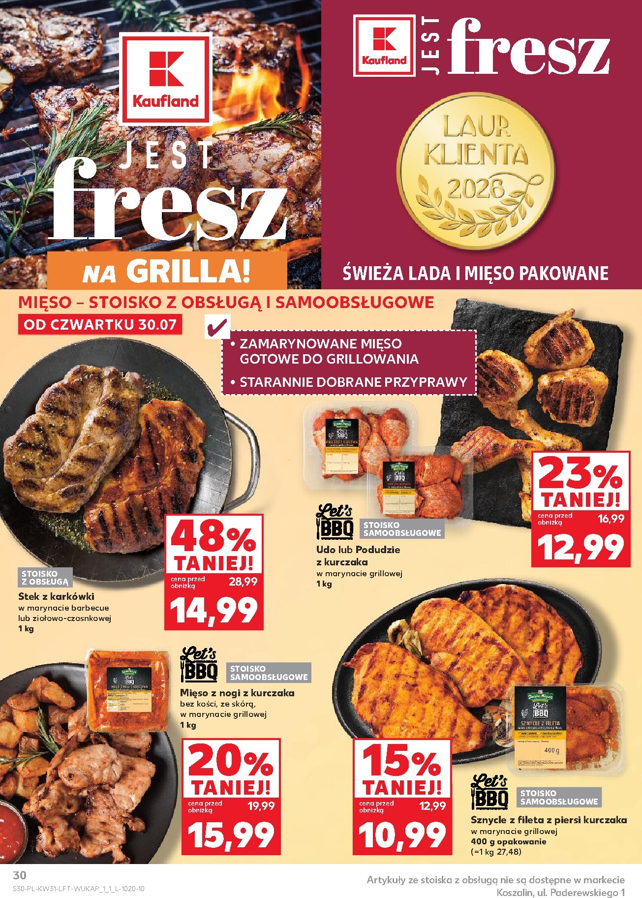 kaufland - Nowa gazetka Kaufland ważna od 30.07.2026 do 05.08.2026 - page: 30