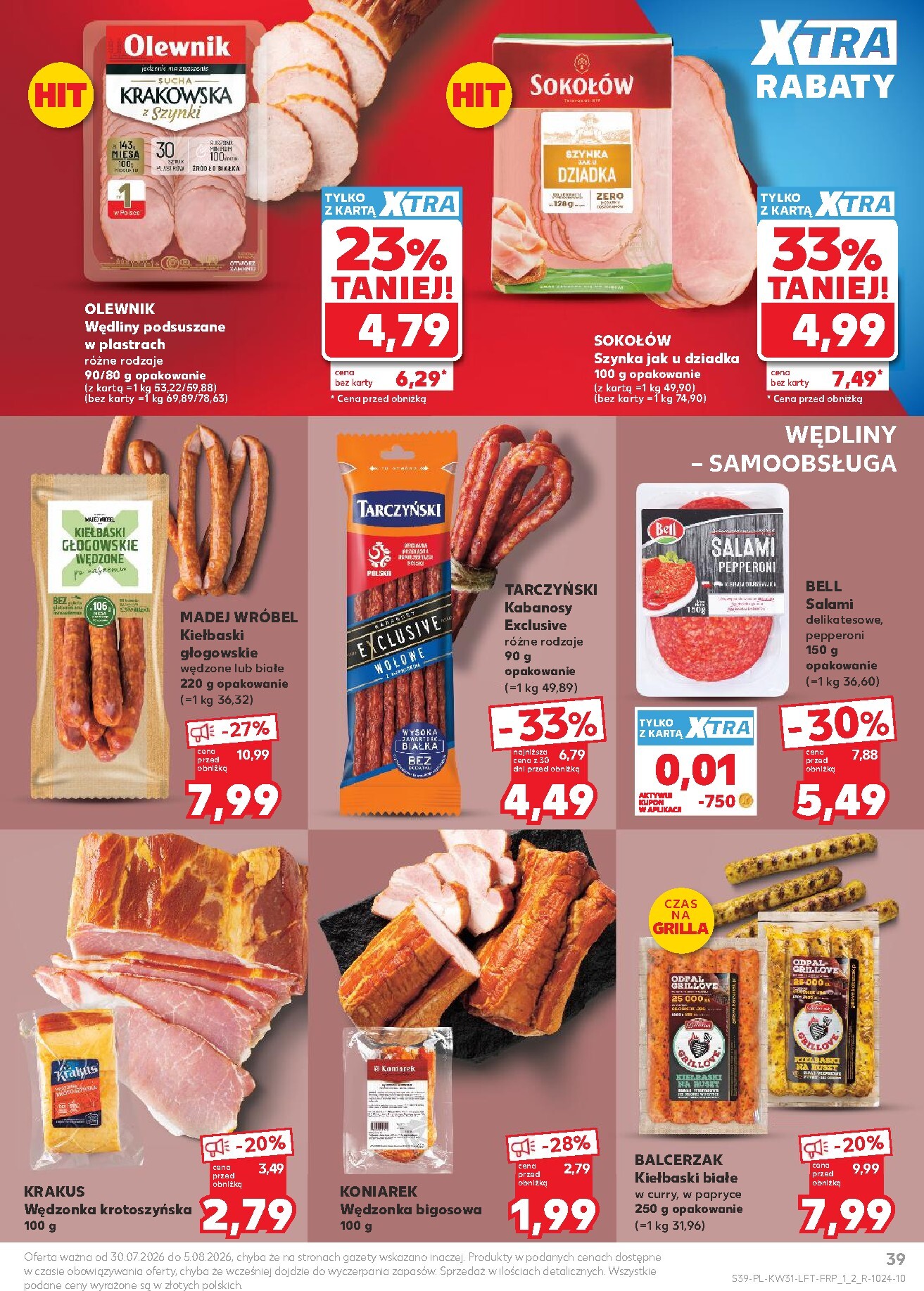 kaufland - Nowa gazetka Kaufland ważna od 30.07.2026 do 05.08.2026 - page: 39