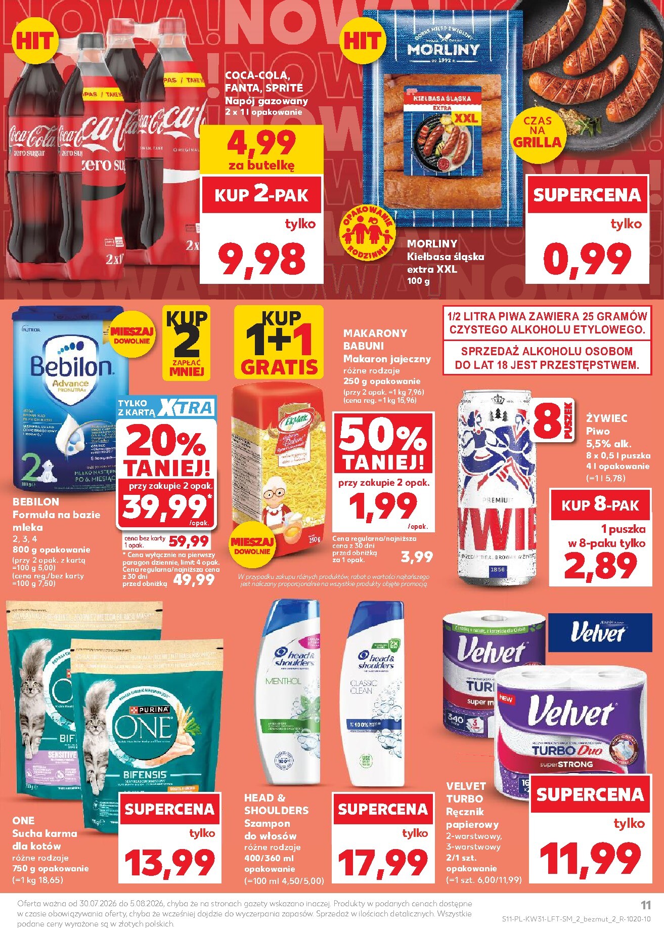 kaufland - Nowa gazetka Kaufland ważna od 30.07.2026 do 05.08.2026 - page: 11