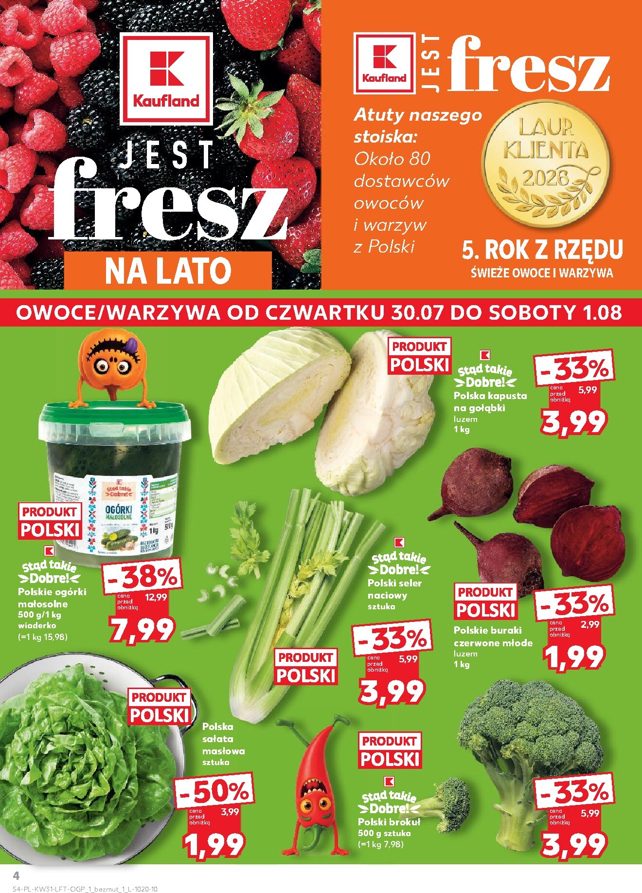 kaufland - Nowa gazetka Kaufland ważna od 30.07.2026 do 05.08.2026 - page: 4