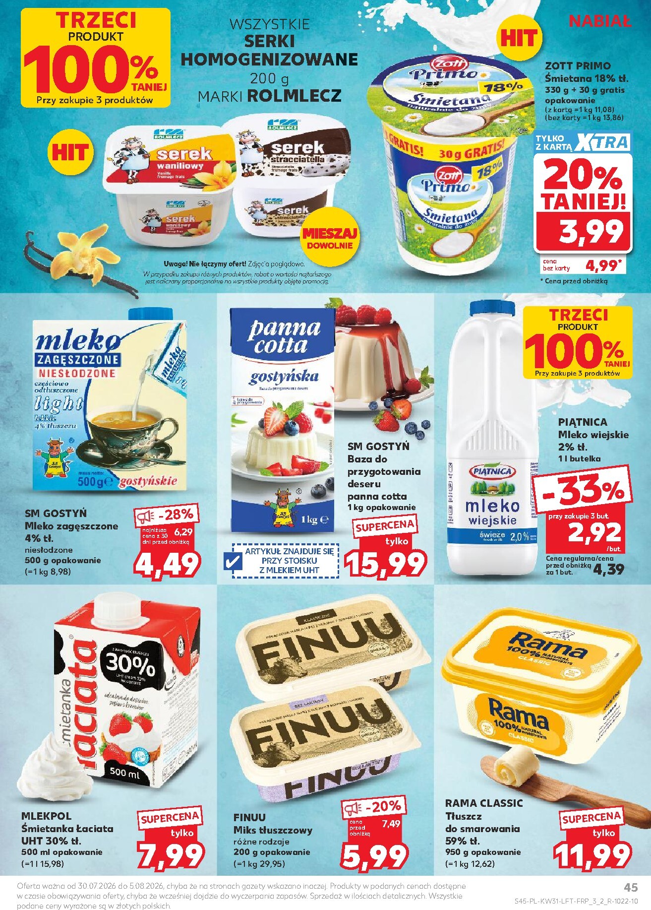 kaufland - Nowa gazetka Kaufland ważna od 30.07.2026 do 05.08.2026 - page: 45