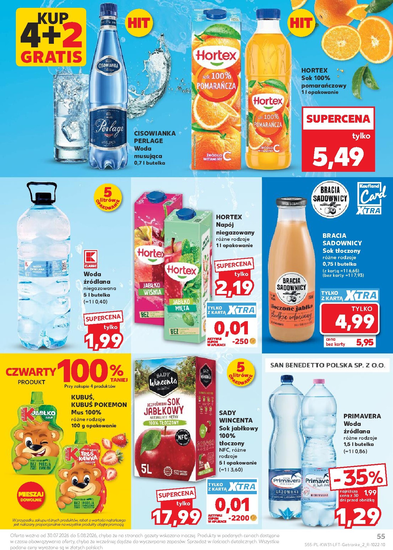 kaufland - Nowa gazetka Kaufland ważna od 30.07.2026 do 05.08.2026 - page: 55