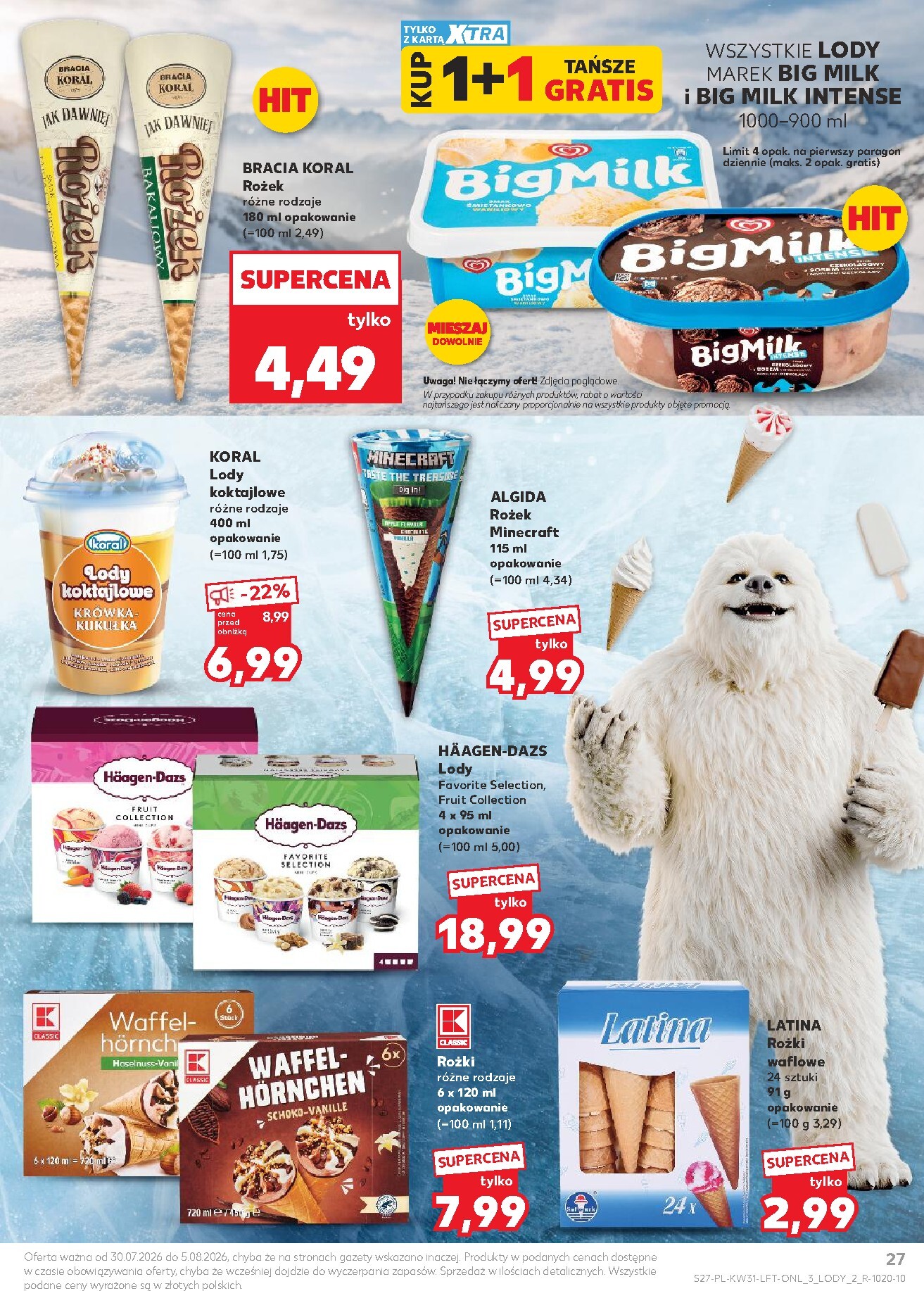 kaufland - Nowa gazetka Kaufland ważna od 30.07.2026 do 05.08.2026 - page: 27