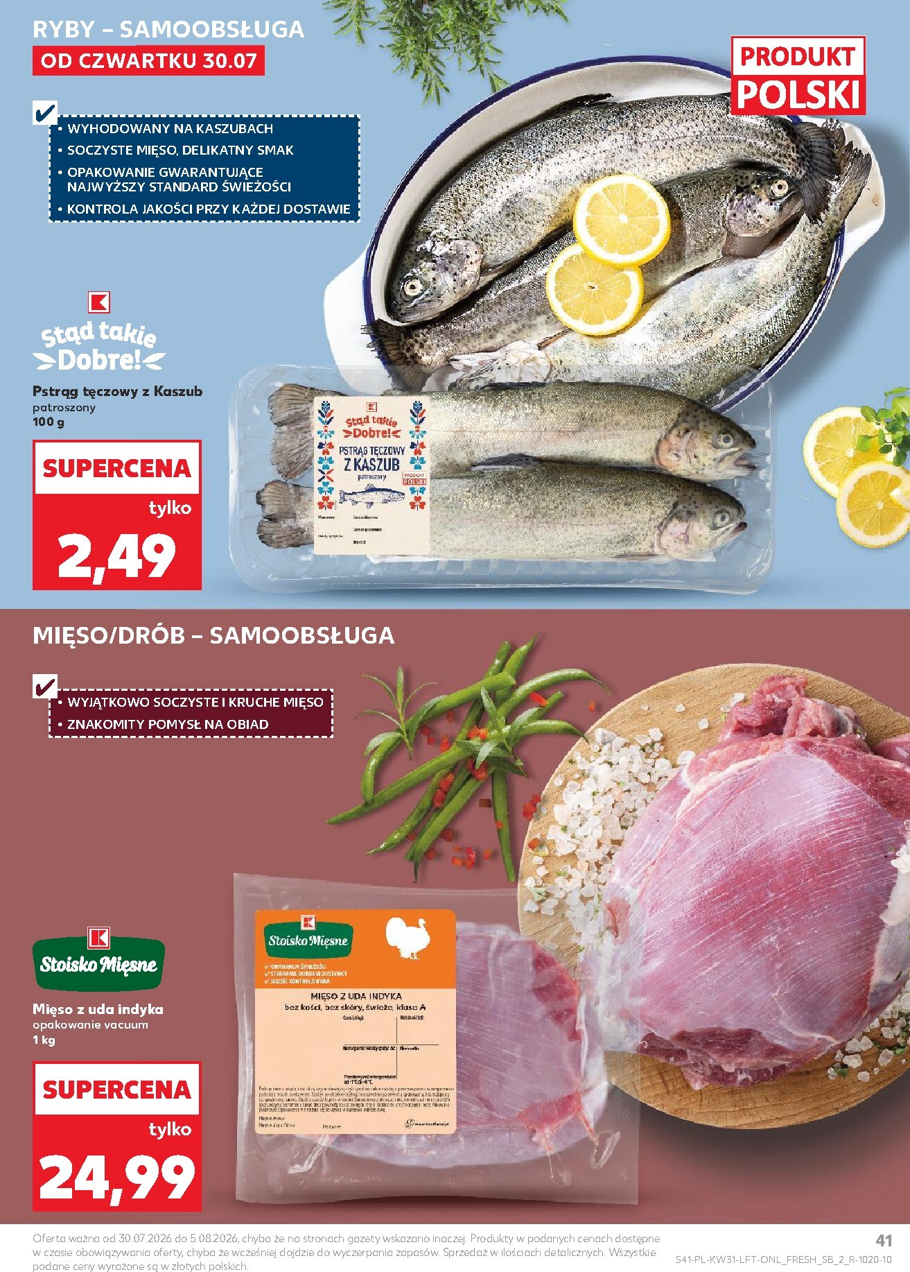 kaufland - Nowa gazetka Kaufland ważna od 30.07.2026 do 05.08.2026 - page: 41