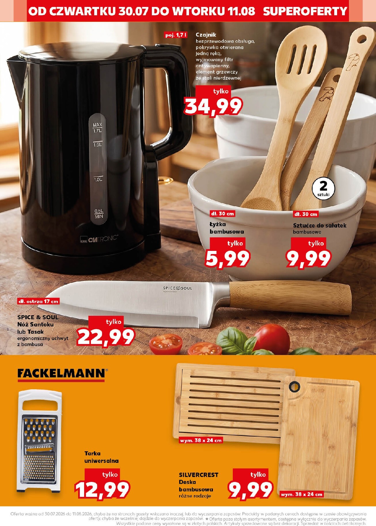 kaufland - Nowa gazetka Kaufland - Okazje ważna od 30.07.2026 do 11.08.2026 - page: 18