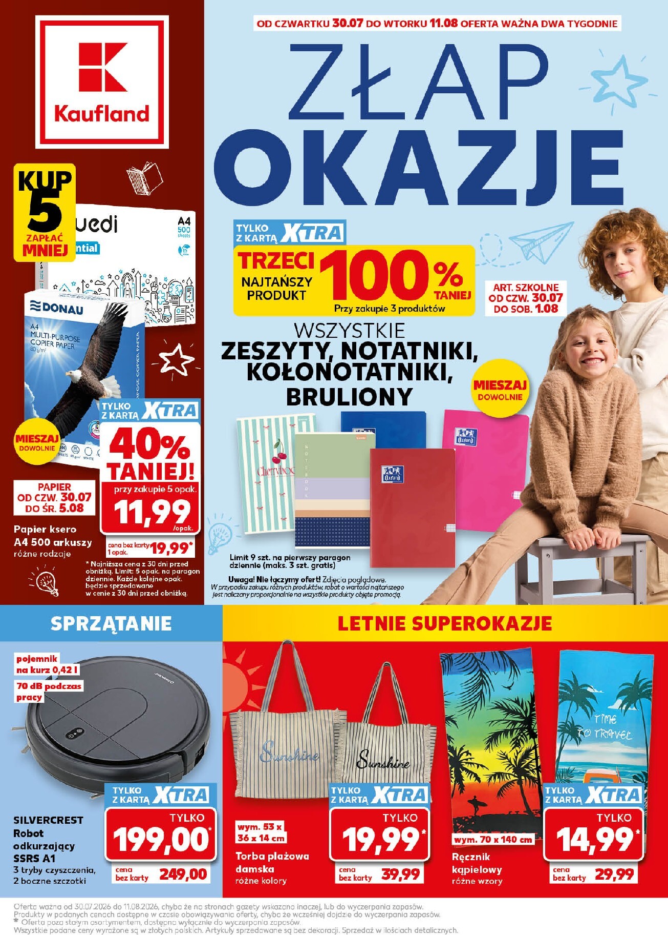 kaufland - Nowa gazetka Kaufland - Okazje ważna od 30.07.2026 do 11.08.2026