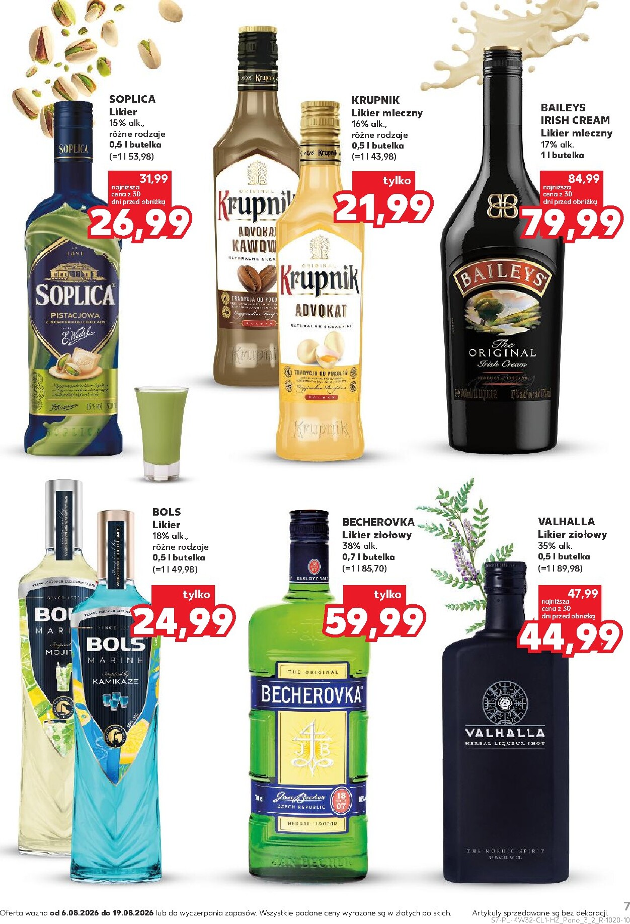 kaufland - Nowa gazetka Kaufland - Barek ważna od 06.08.2026 do 19.08.2026 - page: 7