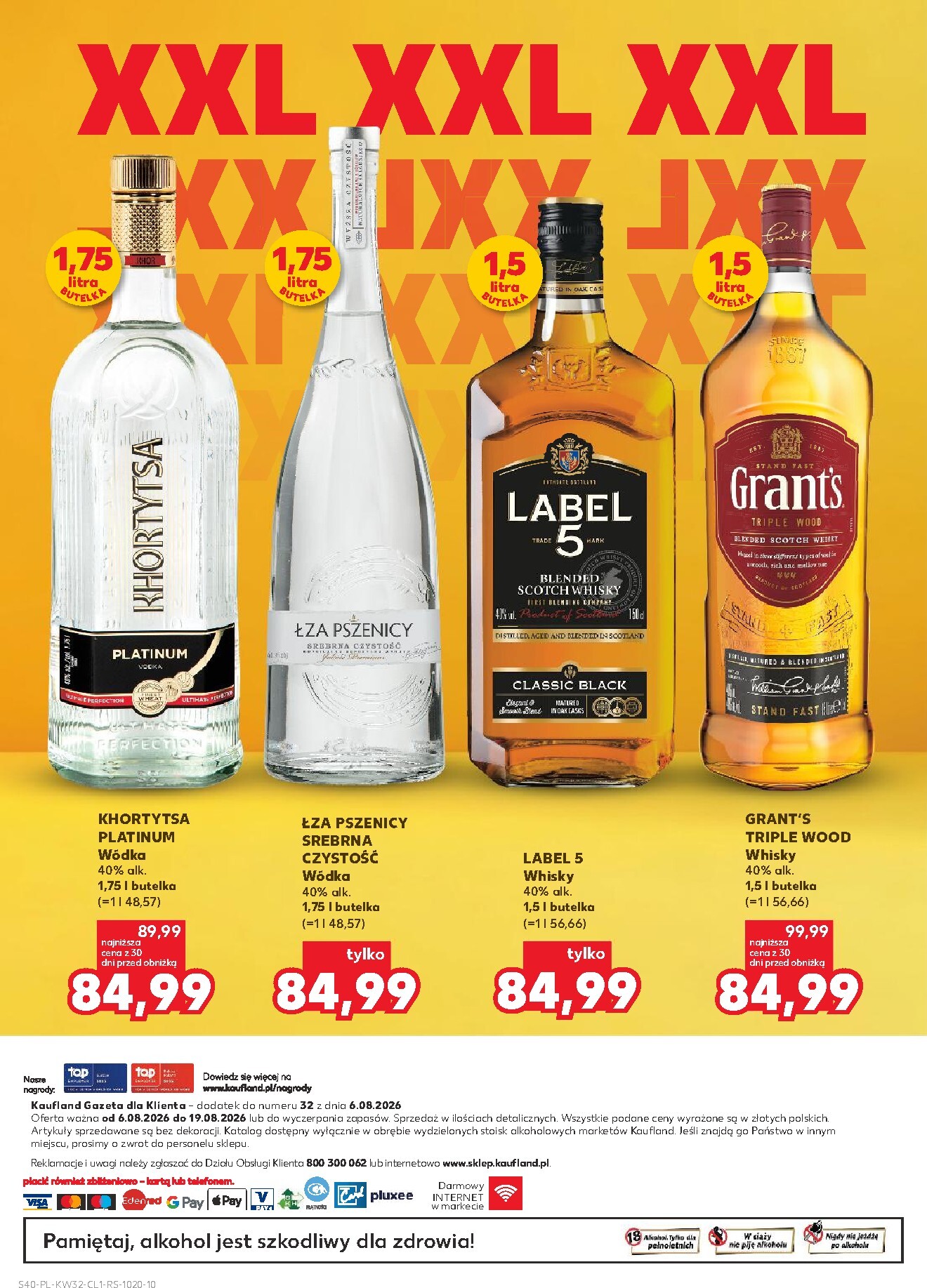 kaufland - Nowa gazetka Kaufland - Barek ważna od 06.08.2026 do 19.08.2026 - page: 40