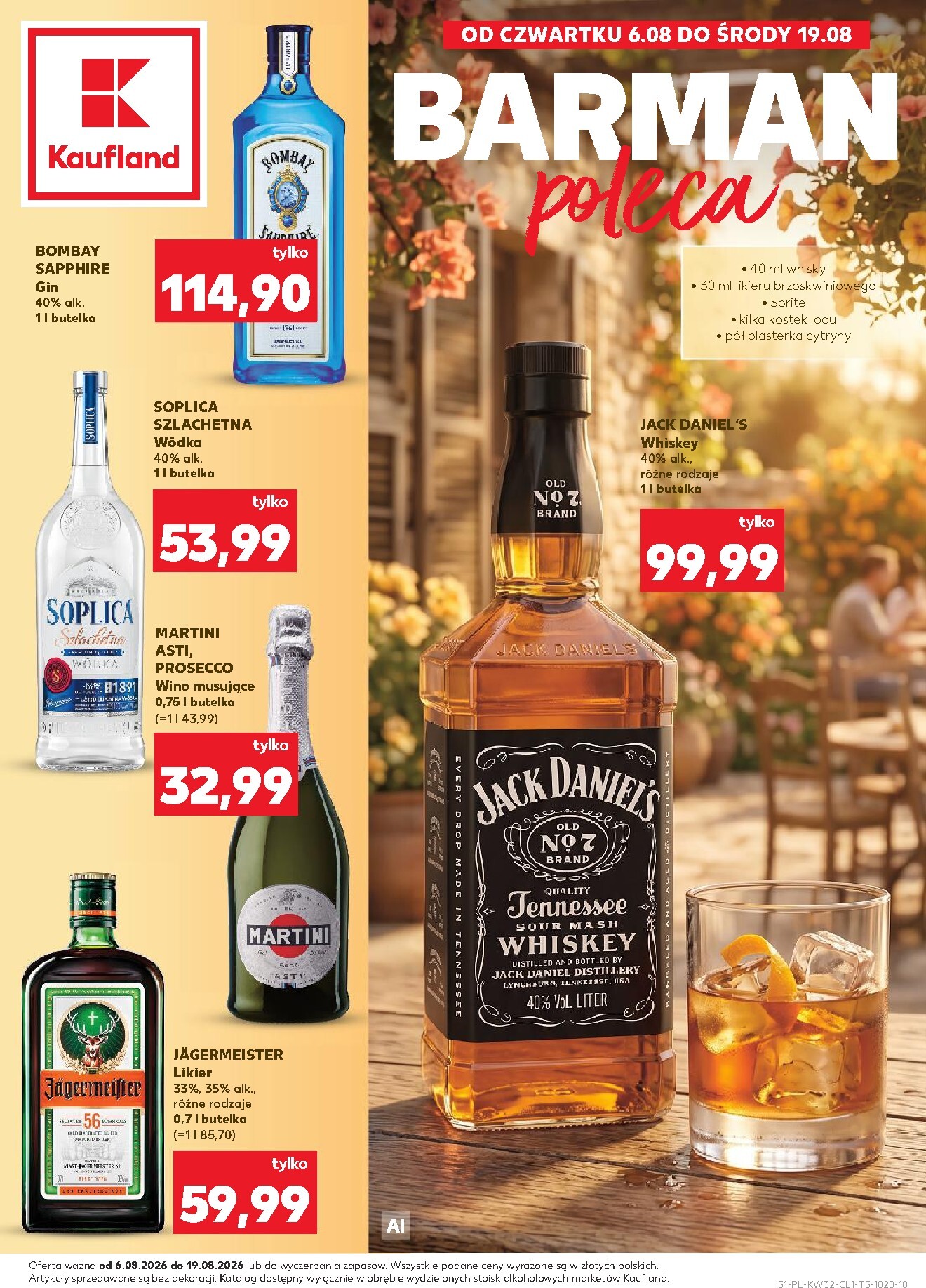 kaufland - Nowa gazetka Kaufland - Barek ważna od 06.08.2026 do 19.08.2026