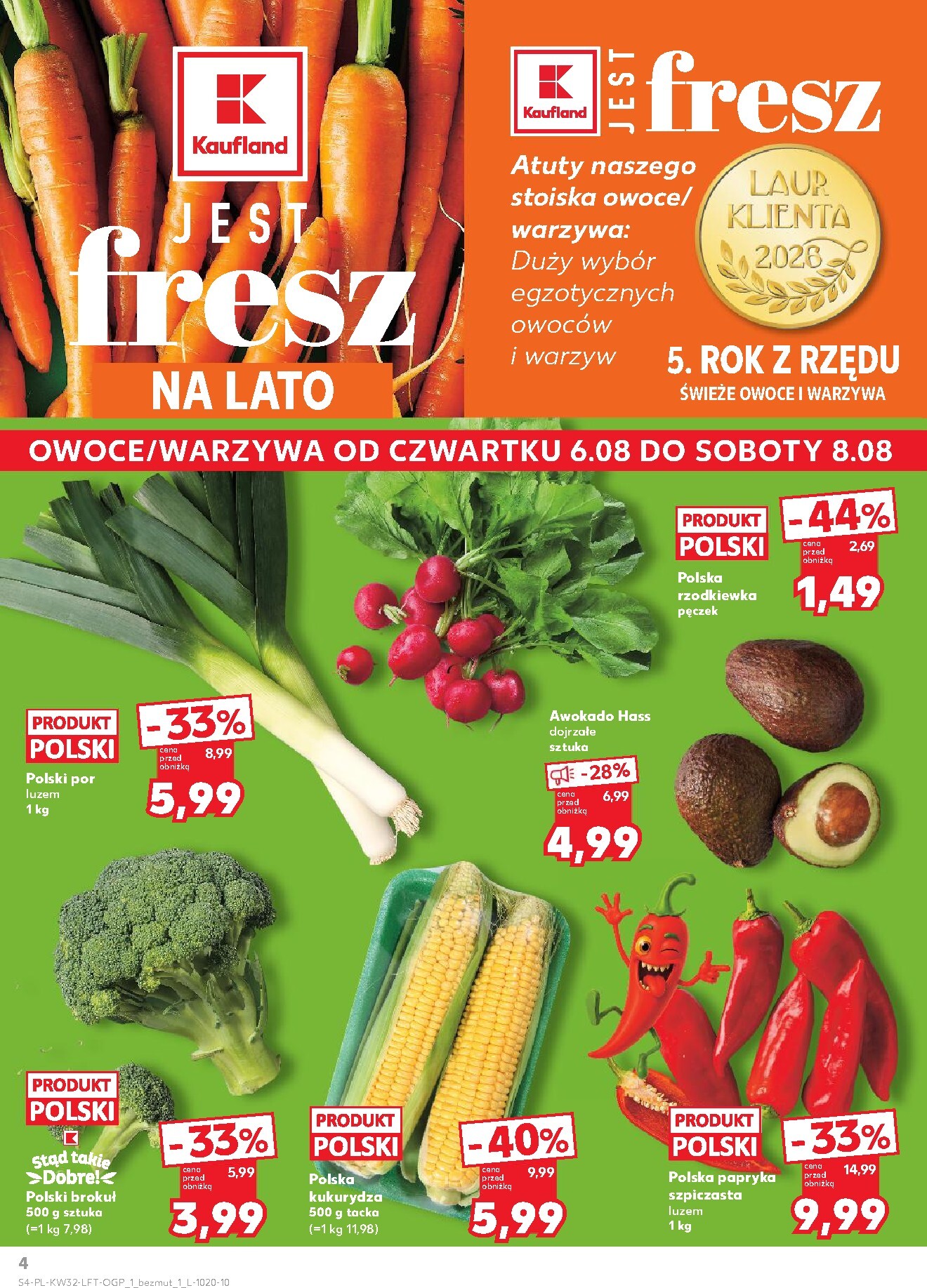 kaufland - Nowa gazetka Kaufland ważna od 06.08.2026 do 11.08.2026 - page: 4