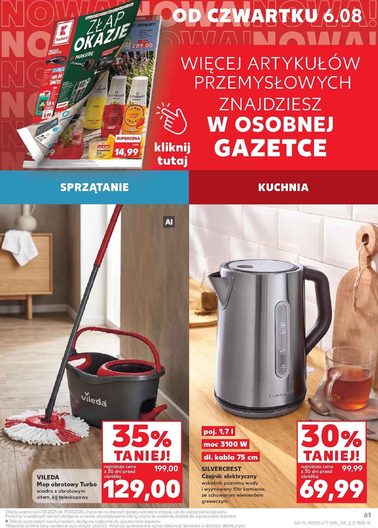 kaufland - Nowa gazetka Kaufland ważna od 06.08.2026 do 11.08.2026 - page: 61