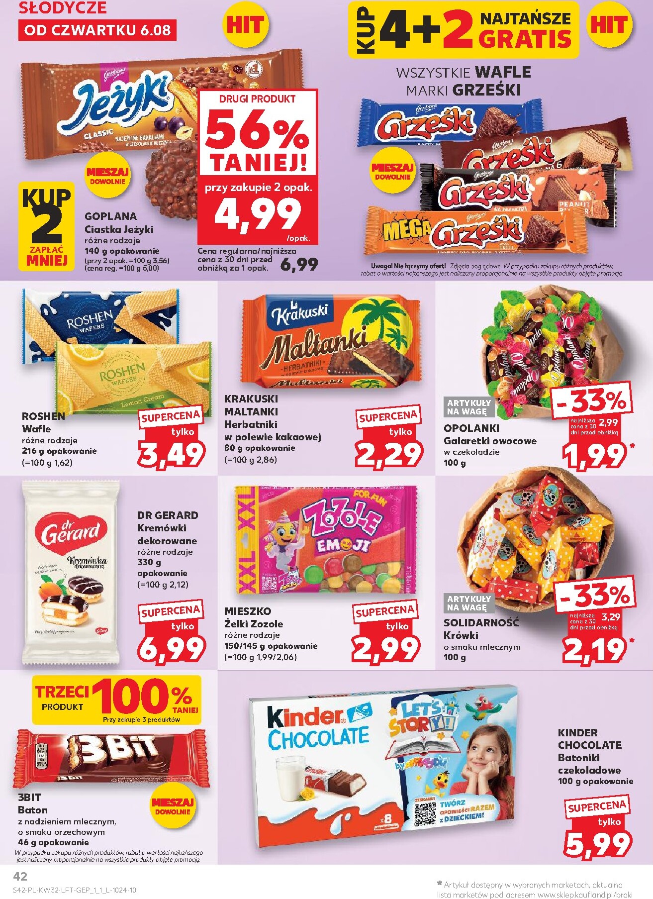 kaufland - Nowa gazetka Kaufland ważna od 06.08.2026 do 11.08.2026 - page: 42